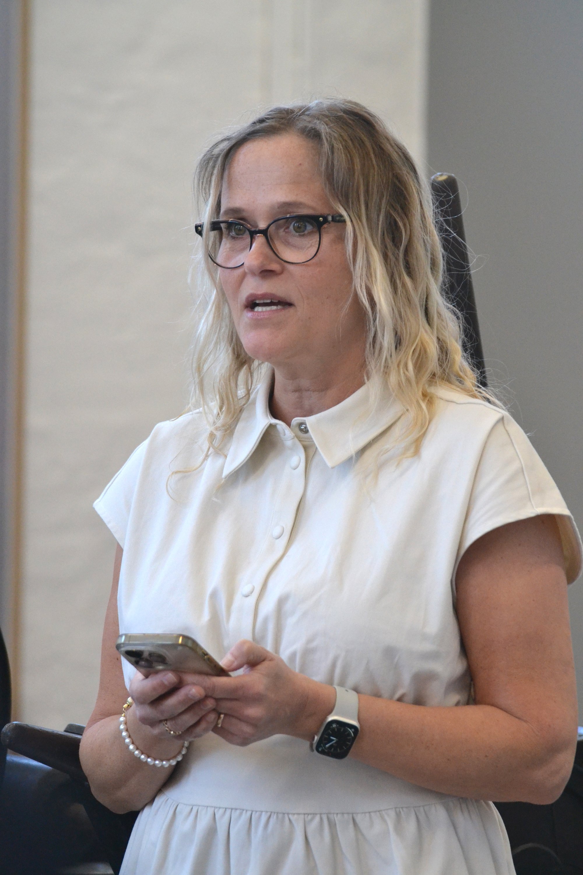 Velkomst ved Charlotte Brunholt. Foto: John Jøhn-Andersen.