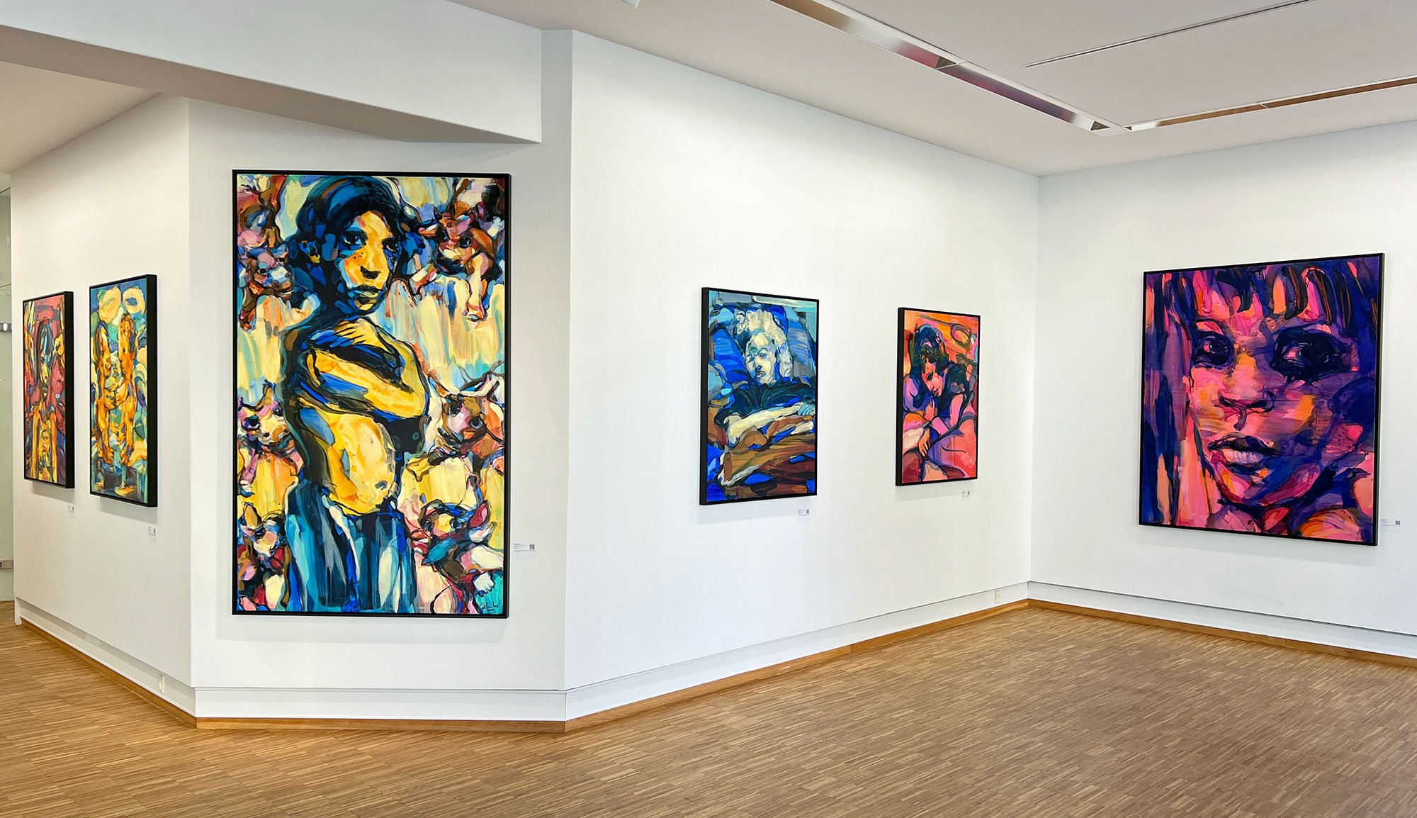 Installationsfoto af Vilmantas Marcinkevicius SERENITY 2024. Foto: Galleri NB