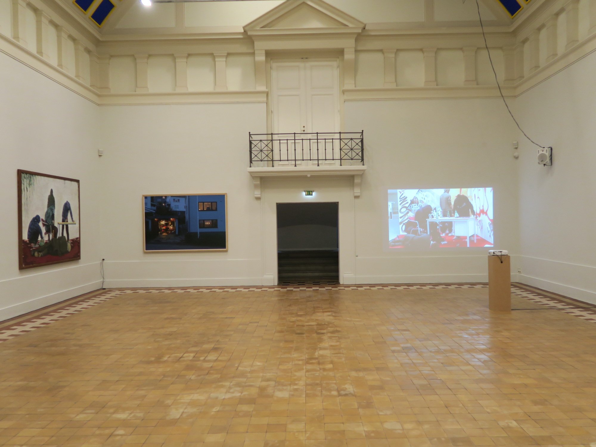 Udstillingsbillede: Crispin Gurholt: Drivhuset, 2025, Det Fynske Kunstakademi.