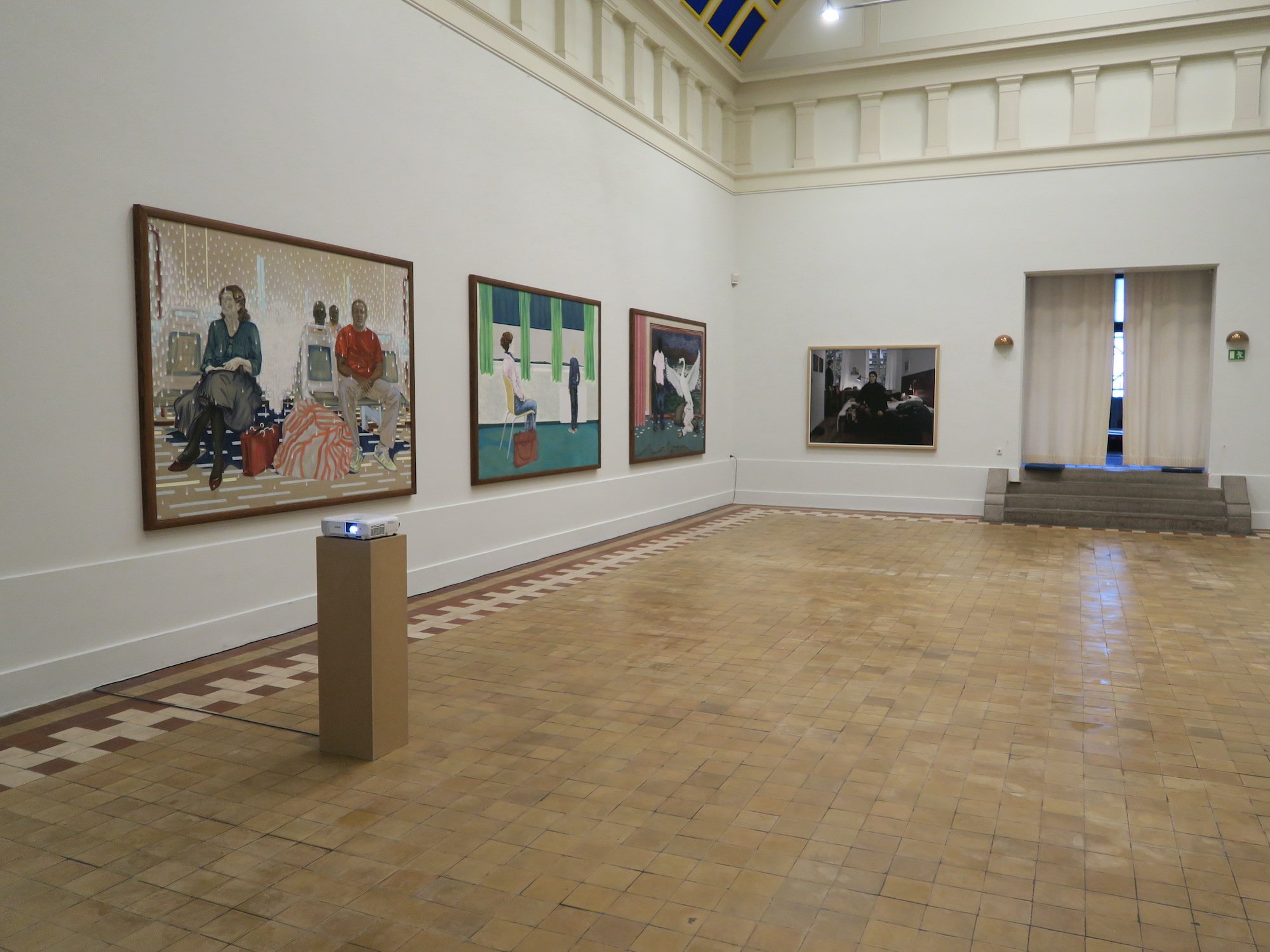 Udstillingsbillede: Crispin Gurholt: Drivhuset, 2025, Det Fynske Kunstakademi.