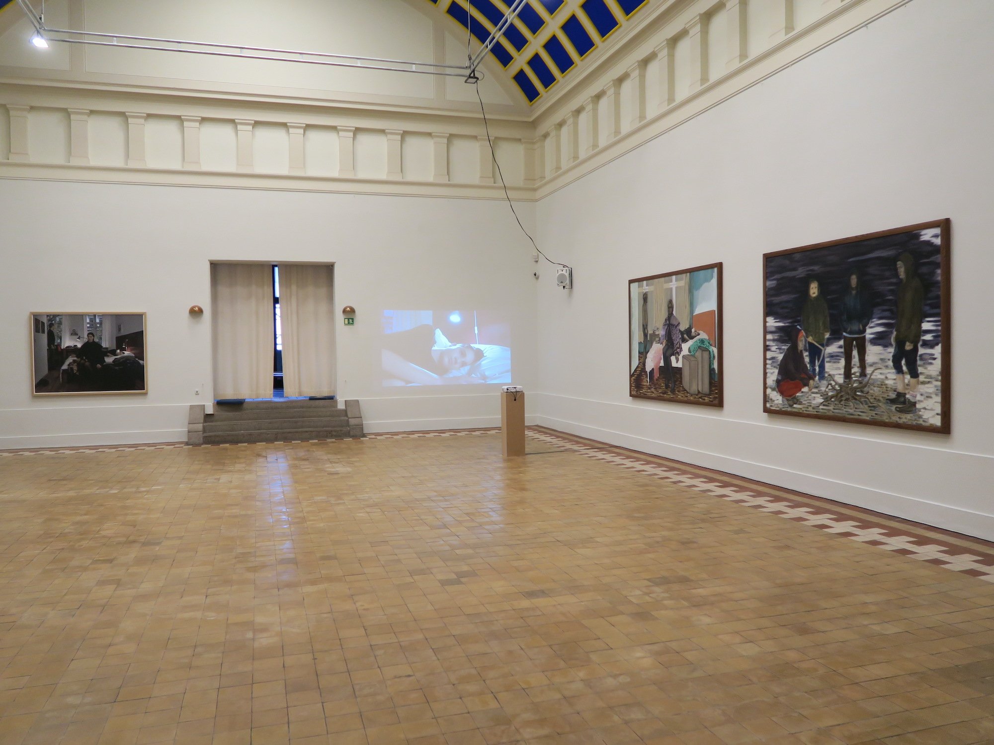 Udstillingsbillede: Crispin Gurholt: Drivhuset, 2025, Det Fynske Kunstakademi.