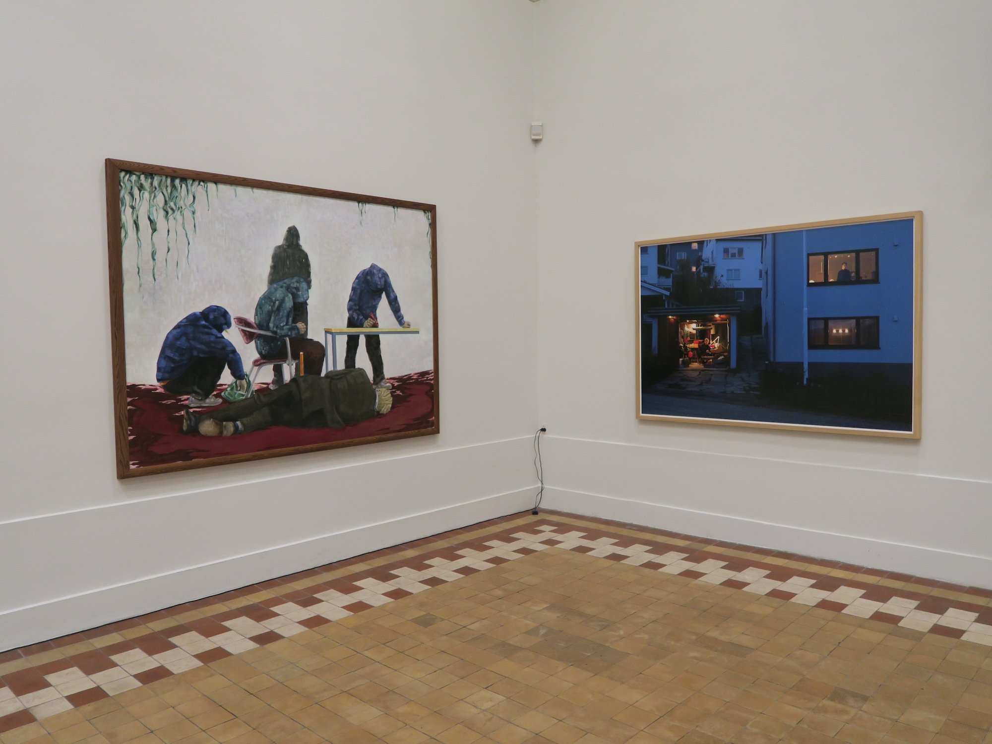 Udstillingsbillede: Crispin Gurholt: Drivhuset, 2025, Det Fynske Kunstakademi.