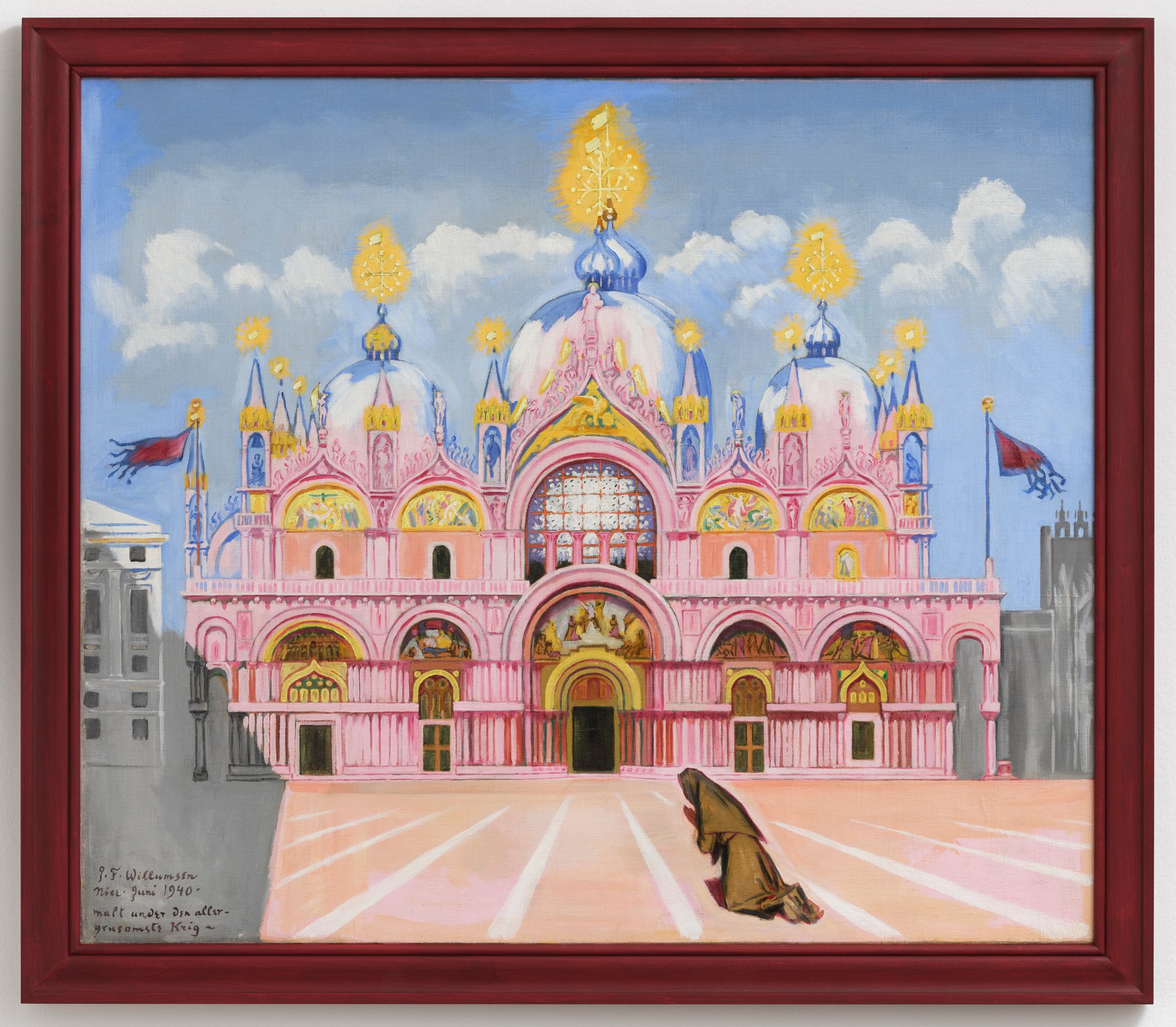 J.F. Willumsen, Nice. Juni 1940 <i> Malt under den allergrusomste Krig </i>, 1940. Foto: Anders Sune Berg