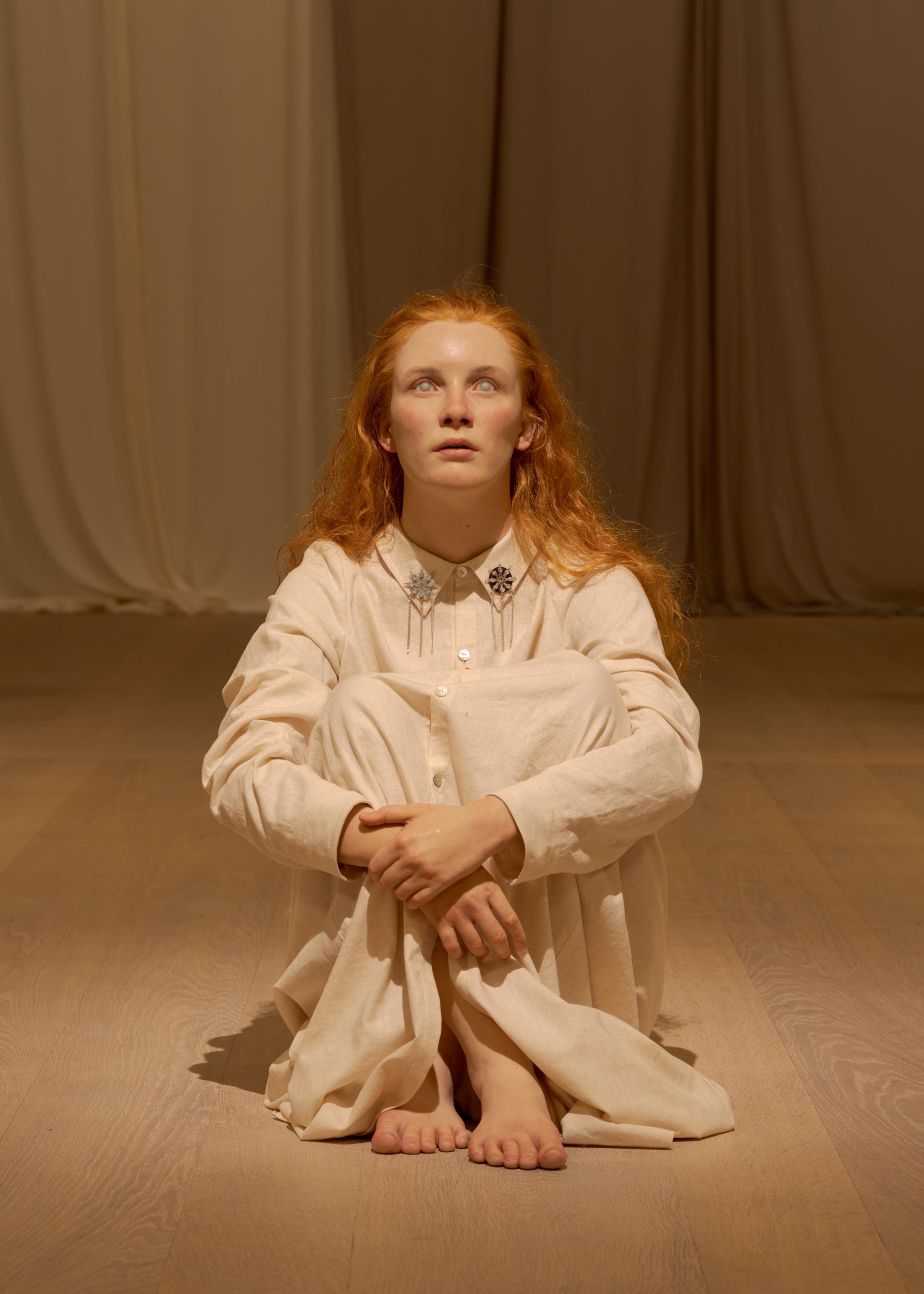 Uffe Isolotto: <em>Mælkeøje</em>, Holstebro Kunstmuseum. Foto: David Stjernholm.