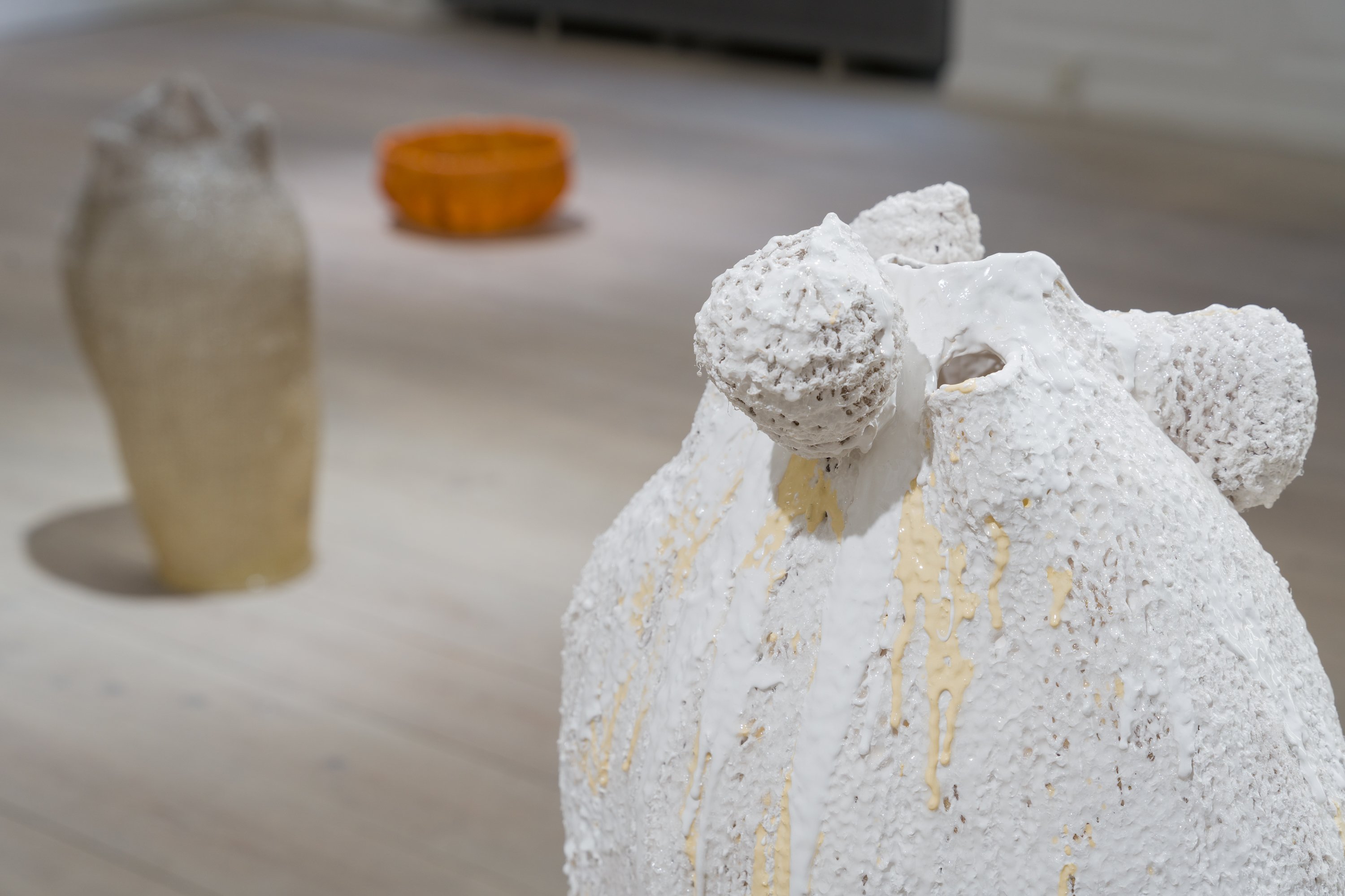 Detalje, TechnoAntiquity#7, Sidsel Søgaard Spas, 2024. Foto: Christian Brems