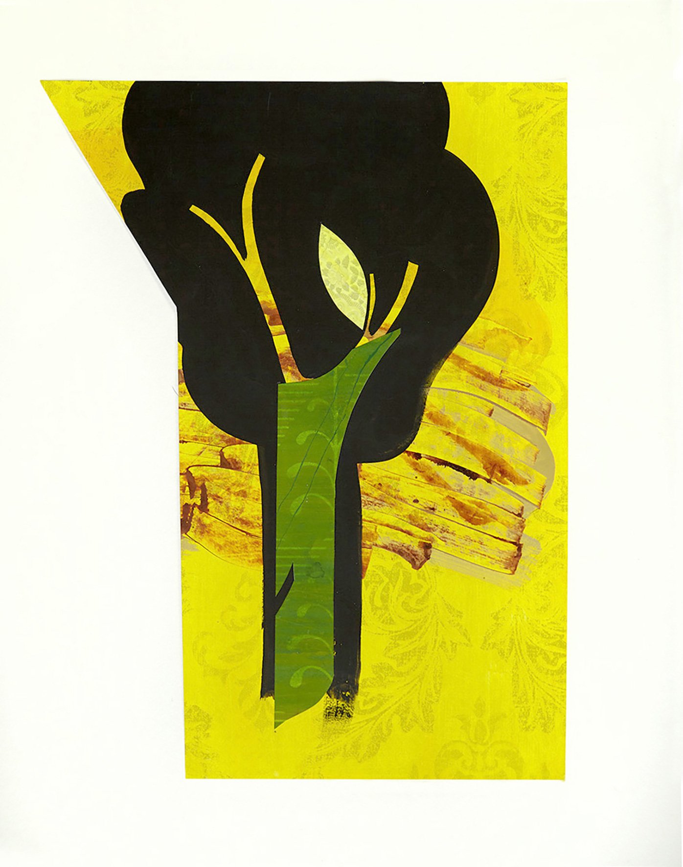 Annemette Lichtenberg, <i>Optimistisk træsort</i>, mixed media. Foto: Mogens Bech