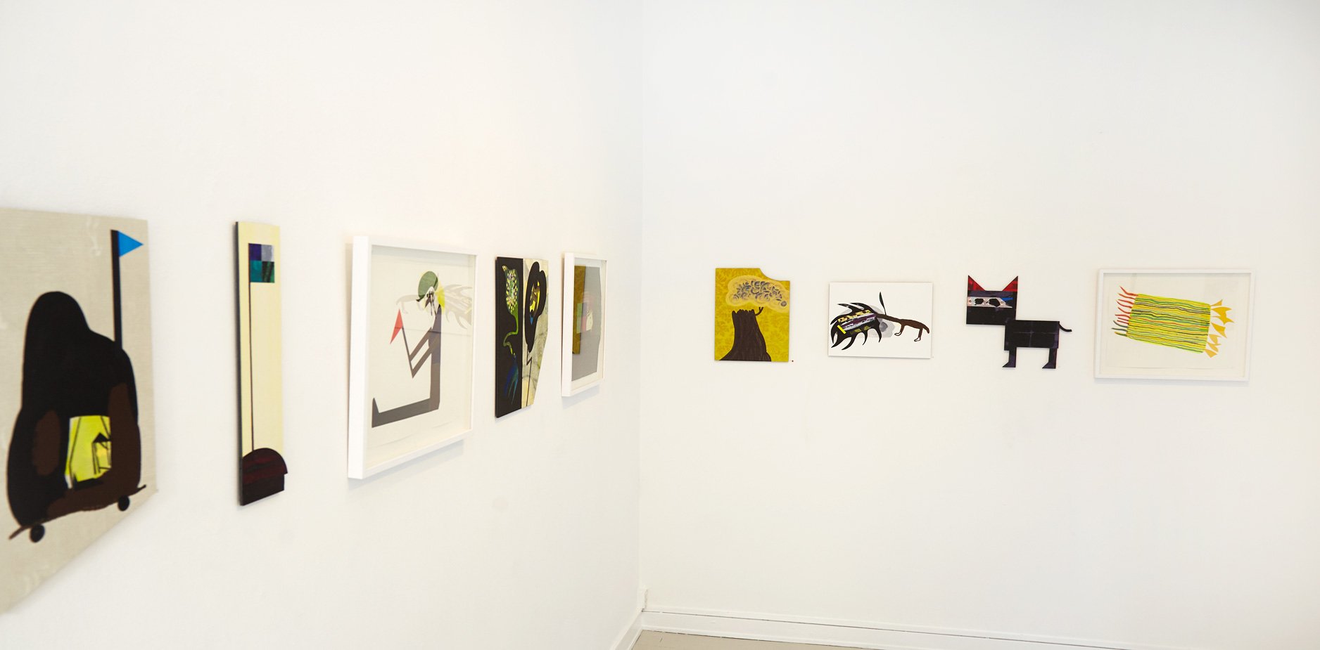 Installationsfoto, <i>Medvind</i>, 2024. Foto: Mogens Bech.