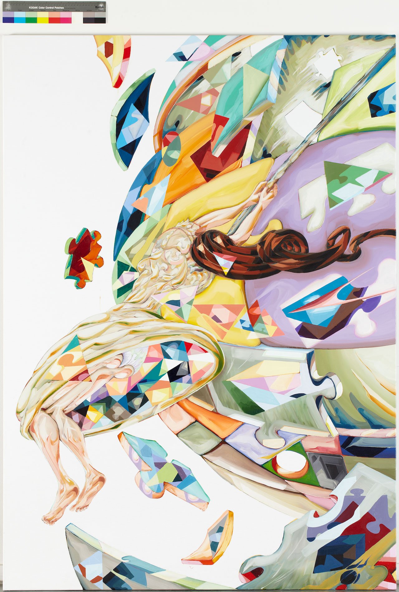 Martin Bigum: <i>She</i>, 2012. Olie på lærred, 170 x 170 cm. ARKEN.