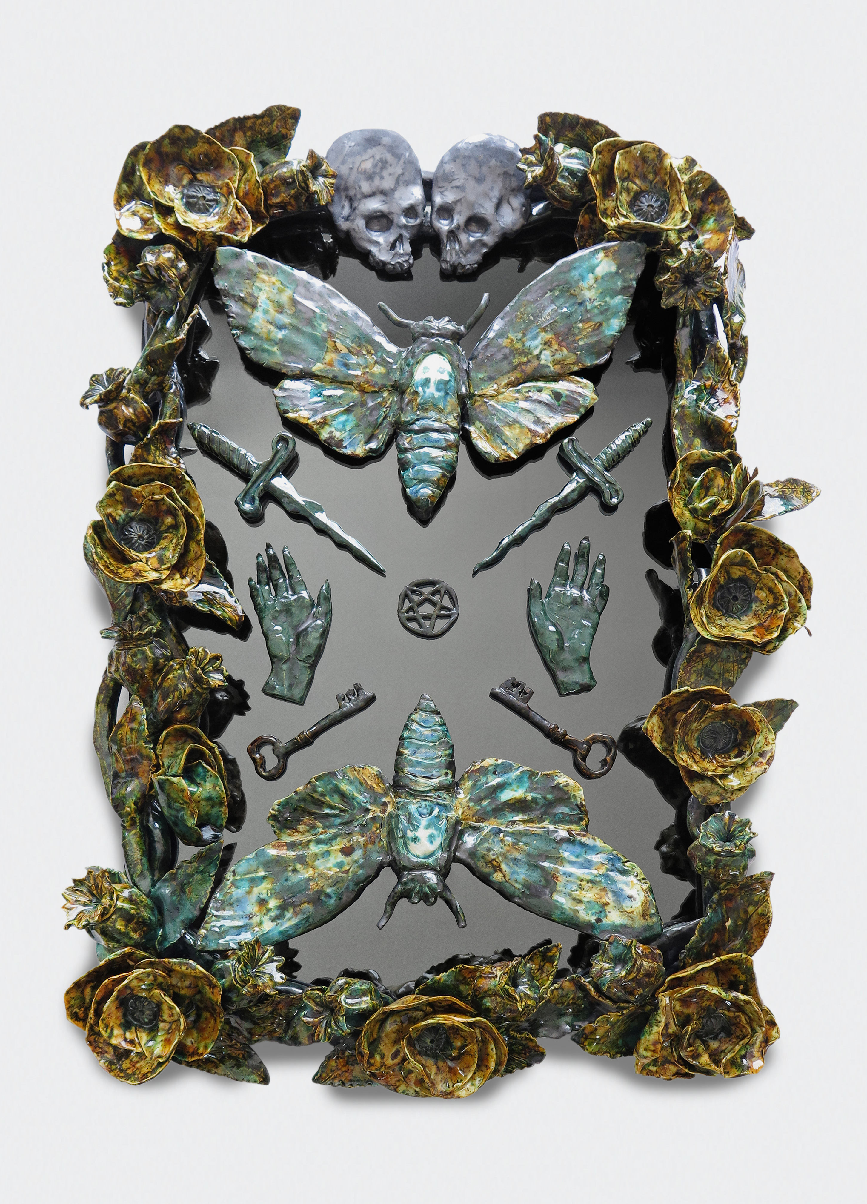 Rose Eken: Death, 2024. Glazed ceramics. © The artist.