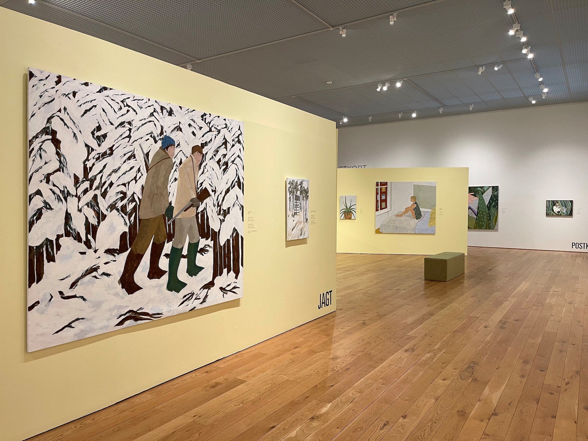 Anette Abrahamsson. Female Muses. Installationsview. Foto Fuglsang Kunstmuseum