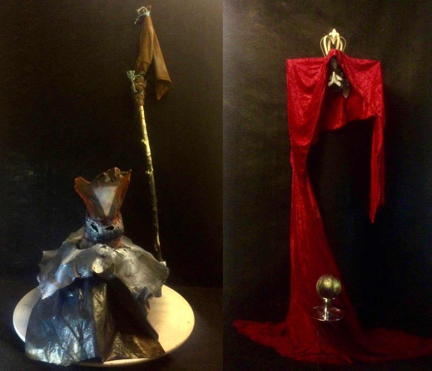 Udstillingsfoto fra Lars Mikkes udstilling <i>Ariel & Mysterious Creature III</i>.  Foto: Arttorium