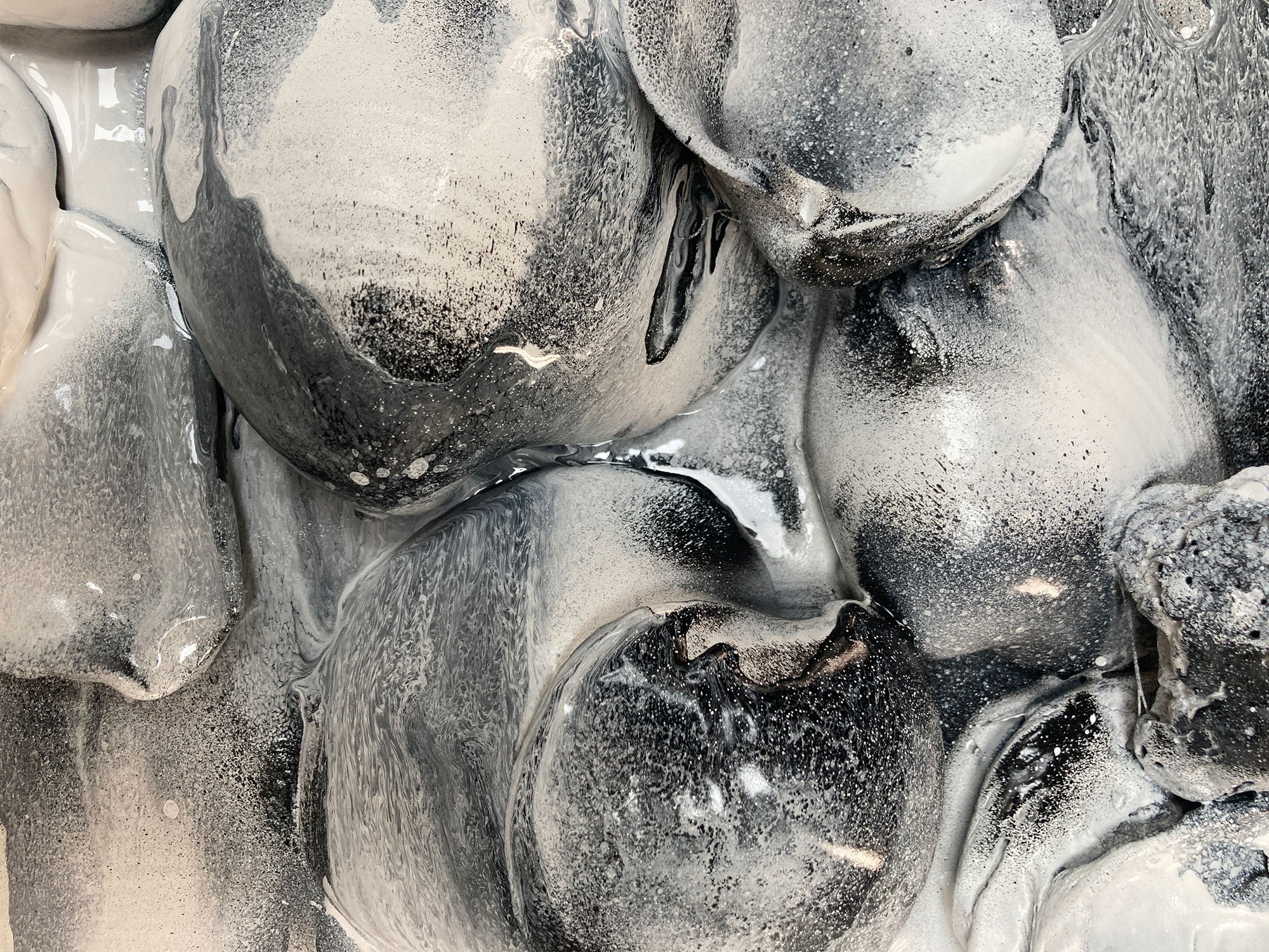 Trine Kjærhauge, <i>Skallekomposition</i>, detalje. Foto: Trine Kjærhauge