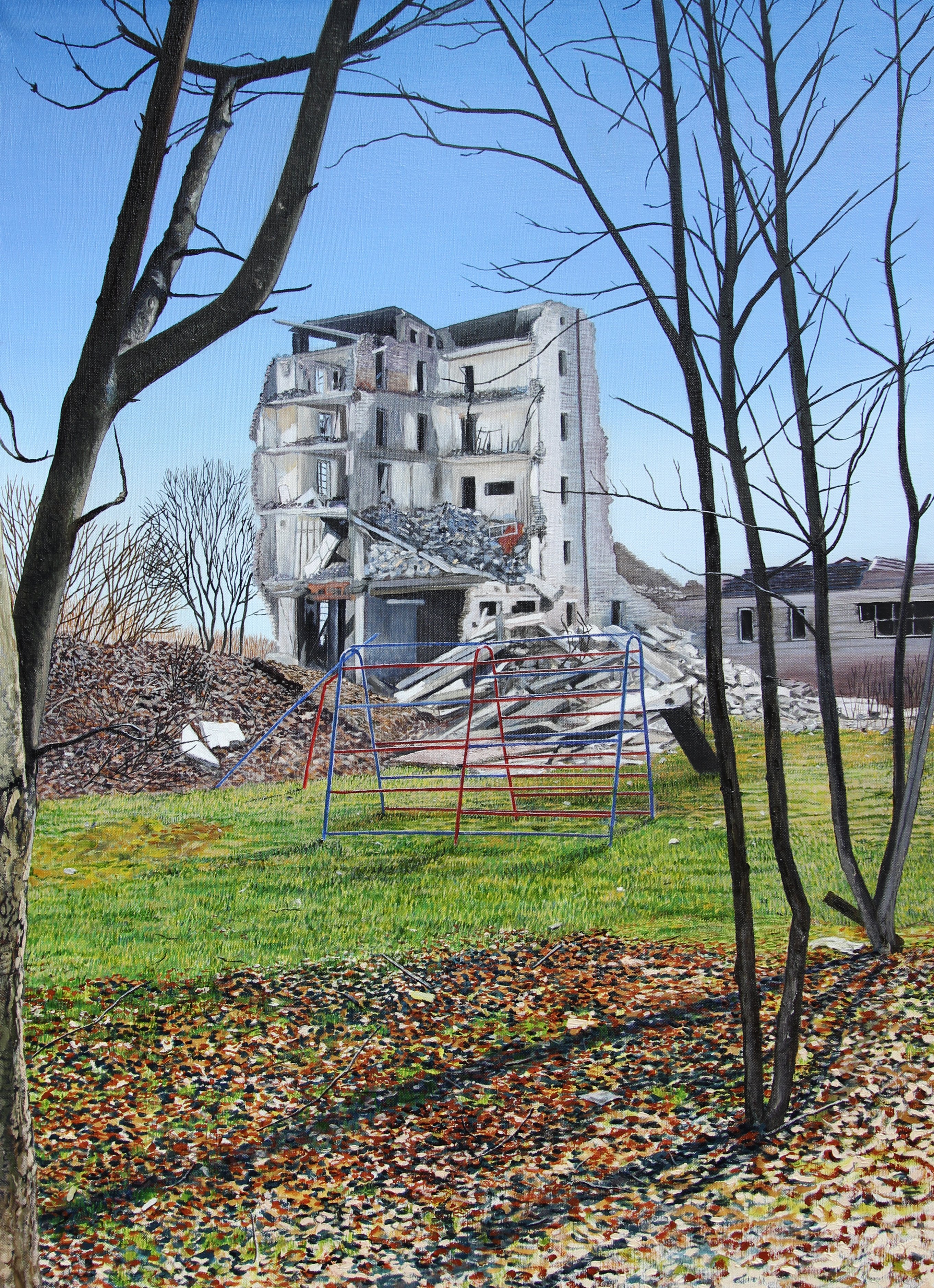 Søren Martinsen:<em> Izyum</em>, 2024. Foto: Søren Martinsen.