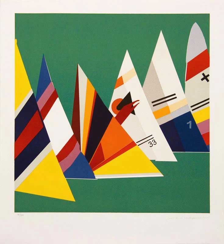 Jonas Hvis Søndergaard, <i>U.T. (Både)</i>, Kan købes hos Galleri Christoffer Egelund