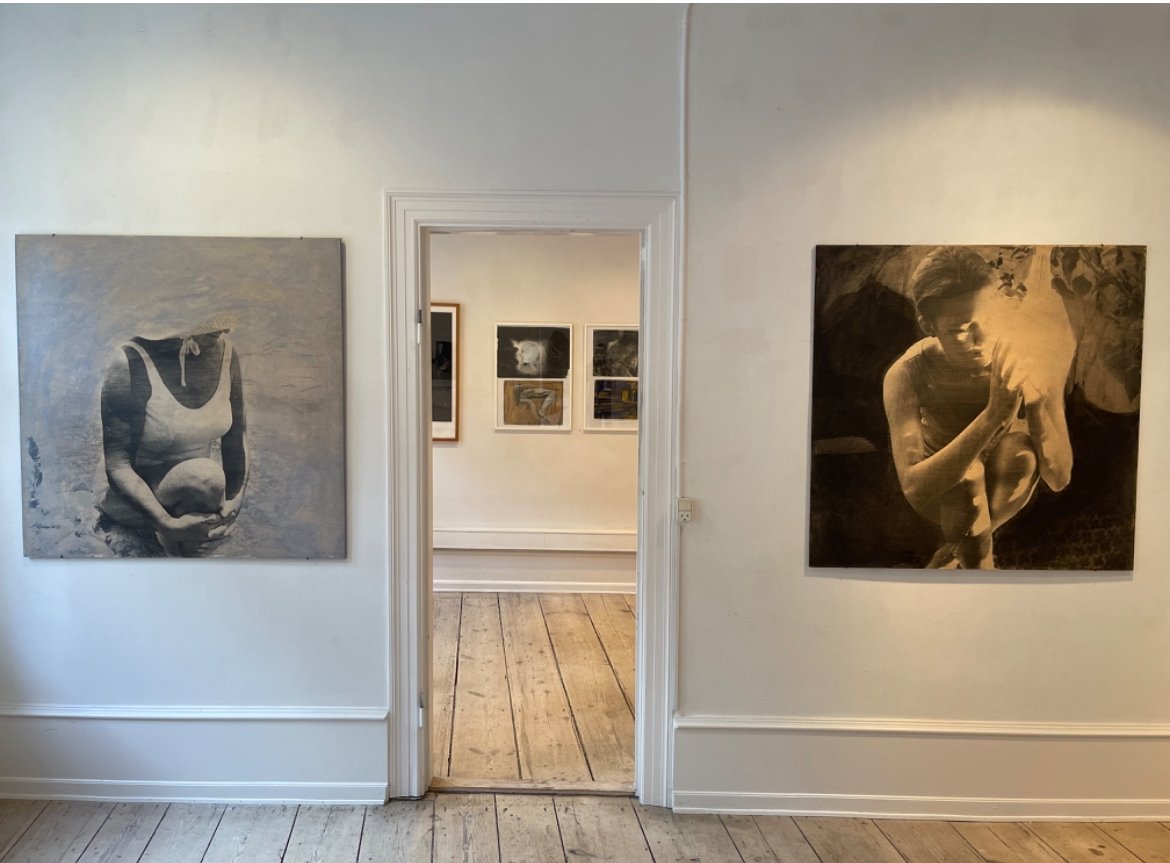 Jytte Rex, installationsfoto fra <i>Limbo</i> hos Banja Rathnov Galleri og Clausens Kunsthandel.