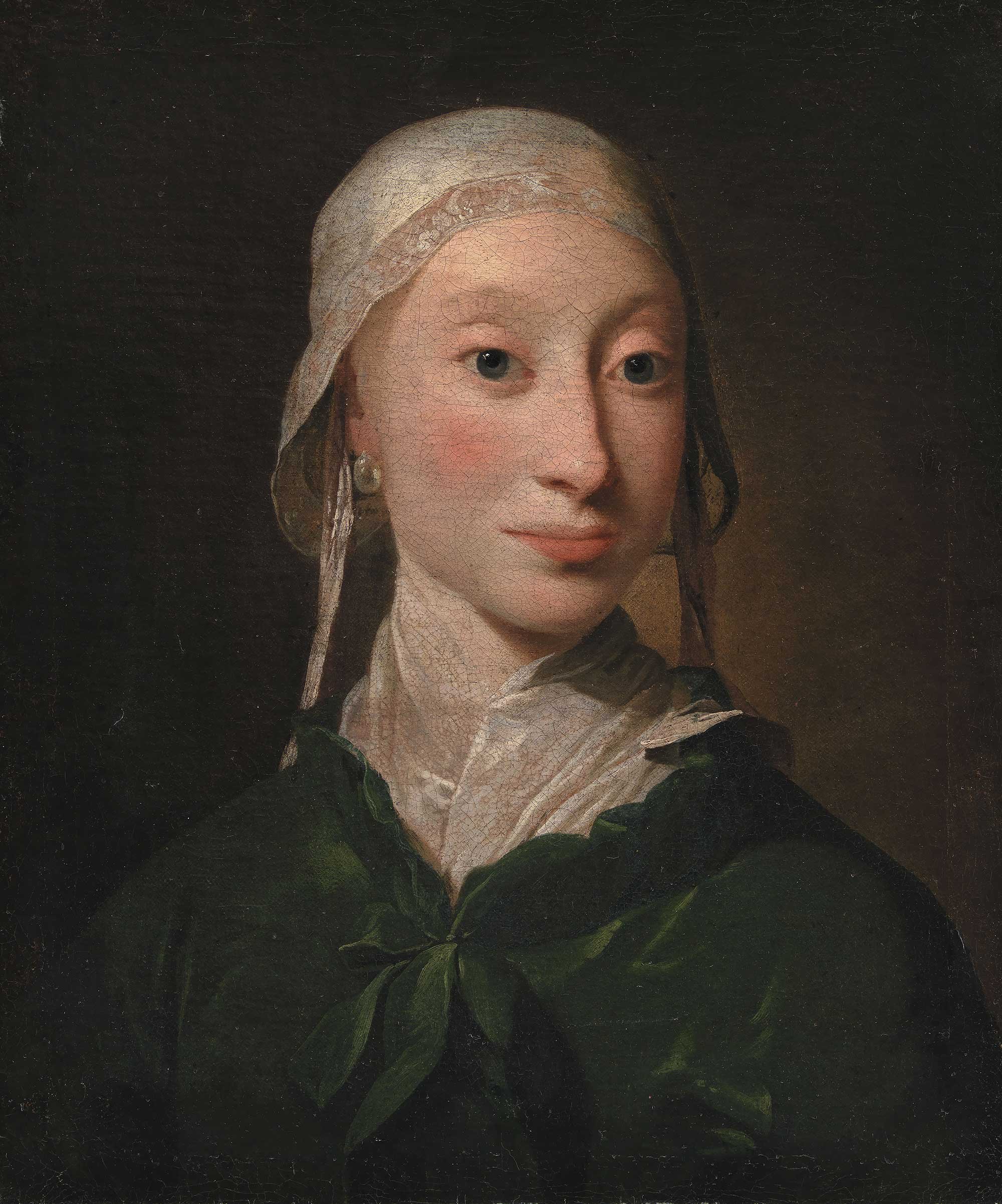 Jens Juel, <i>En holstensk pige</i>, 1766-1767. Foto: Statens Museum for Kunst, open.smk.dk