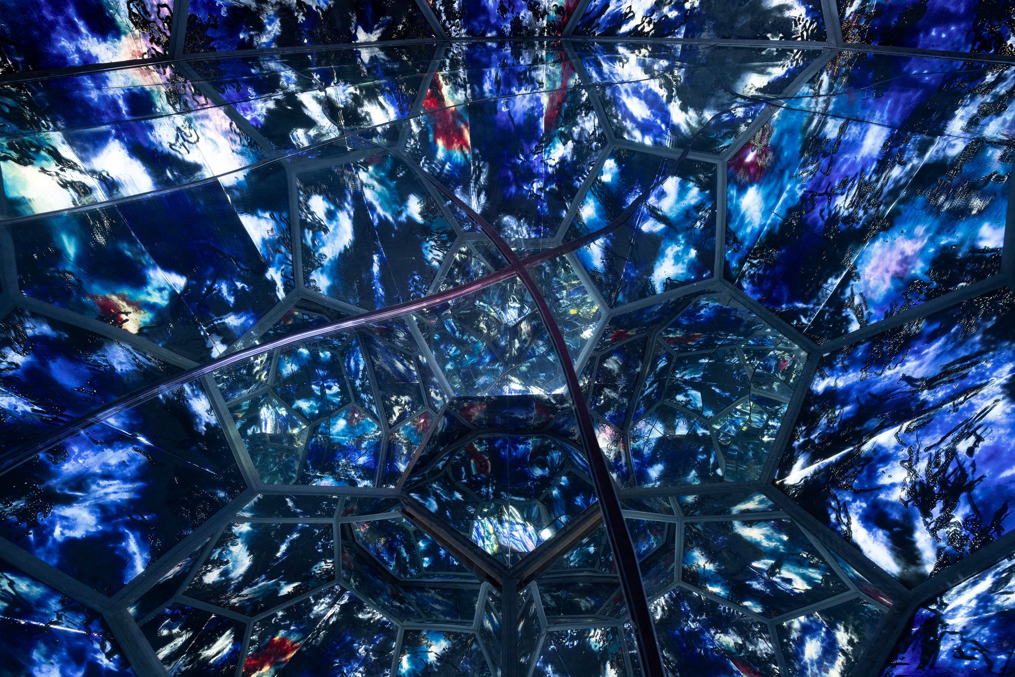 Tróndur Patursson, Kosmisk Rum ved Nordatlantens Brygge. Foto: Torben Eskerod.