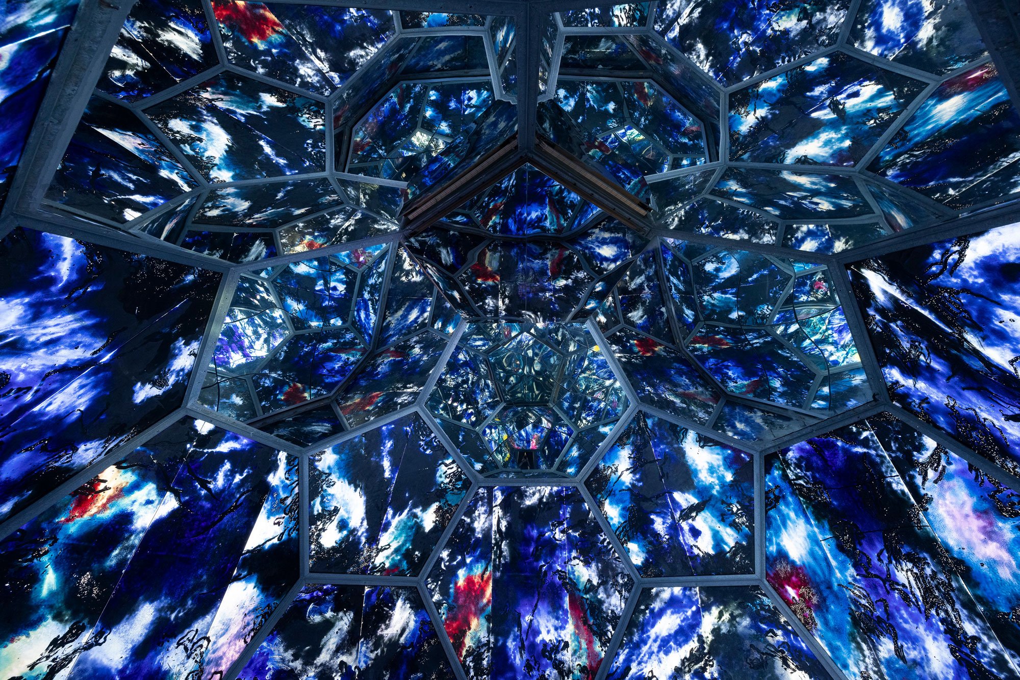 Tróndur Patursson, Kosmisk Rum ved Nordatlantens Brygge. Foto: Torben Eskerod.