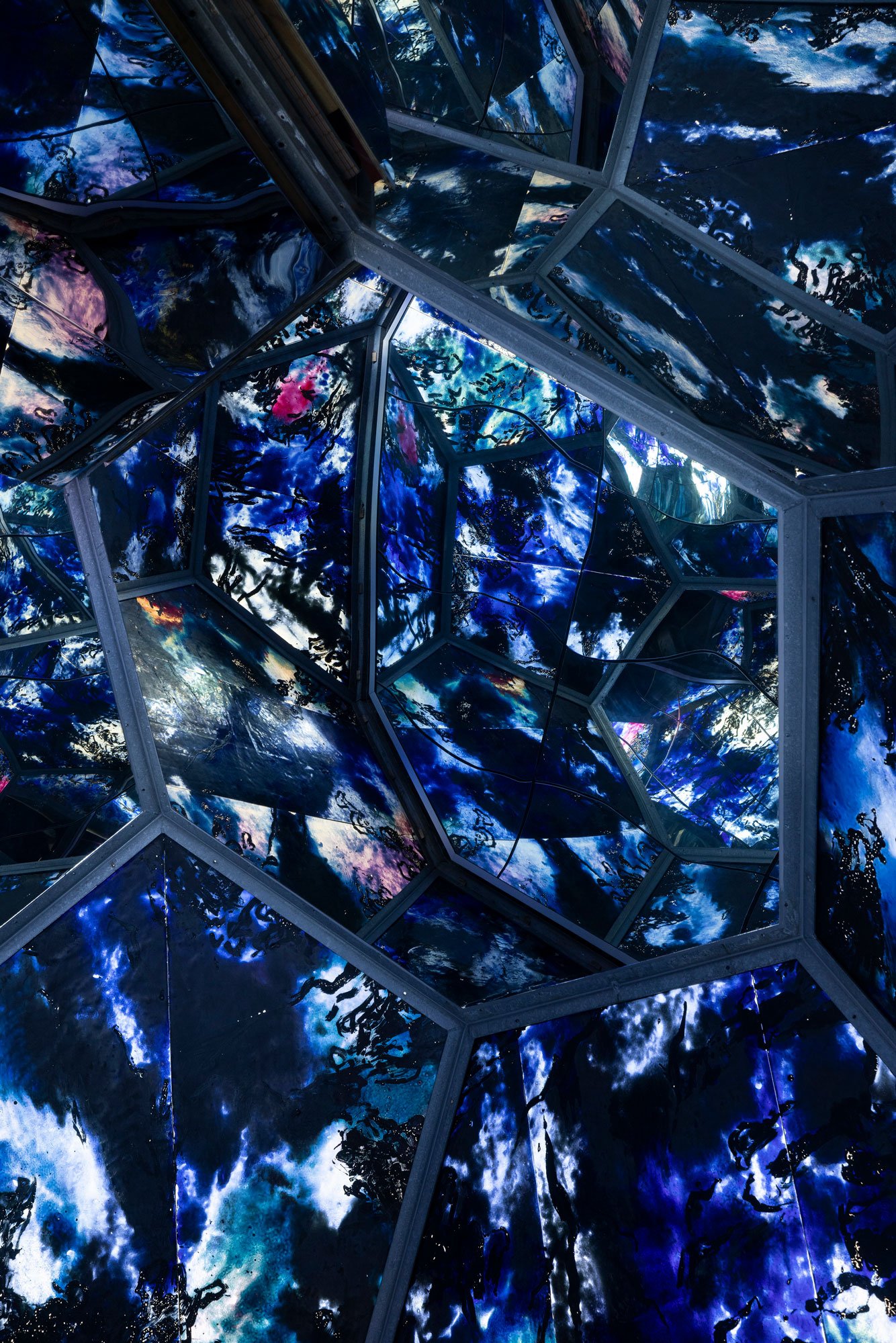 Tróndur Patursson, Kosmisk Rum ved Nordatlantens Brygge. Foto: Torben Eskerod.