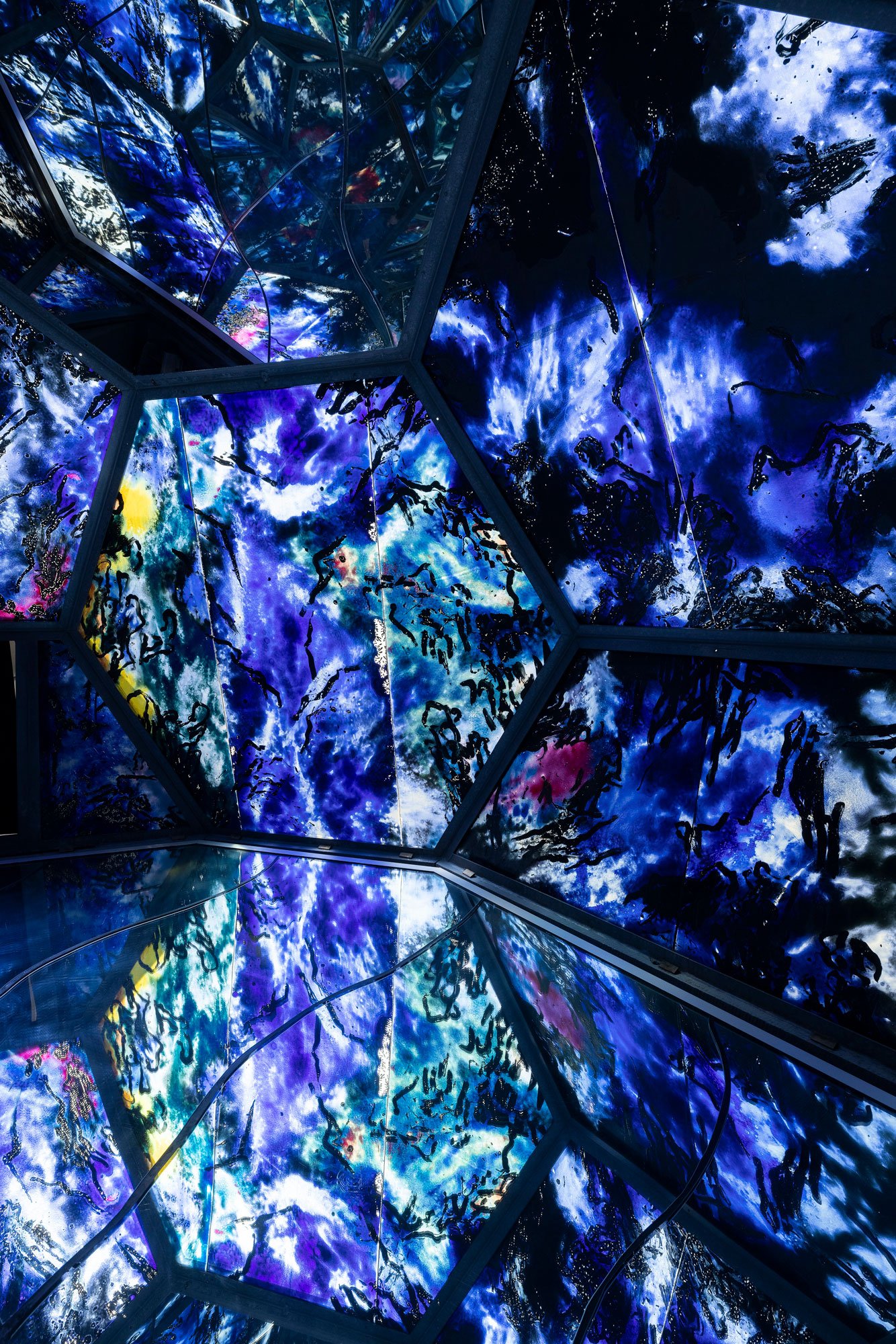 Tróndur Patursson, Kosmisk Rum ved Nordatlantens Brygge. Foto: Torben Eskerod.