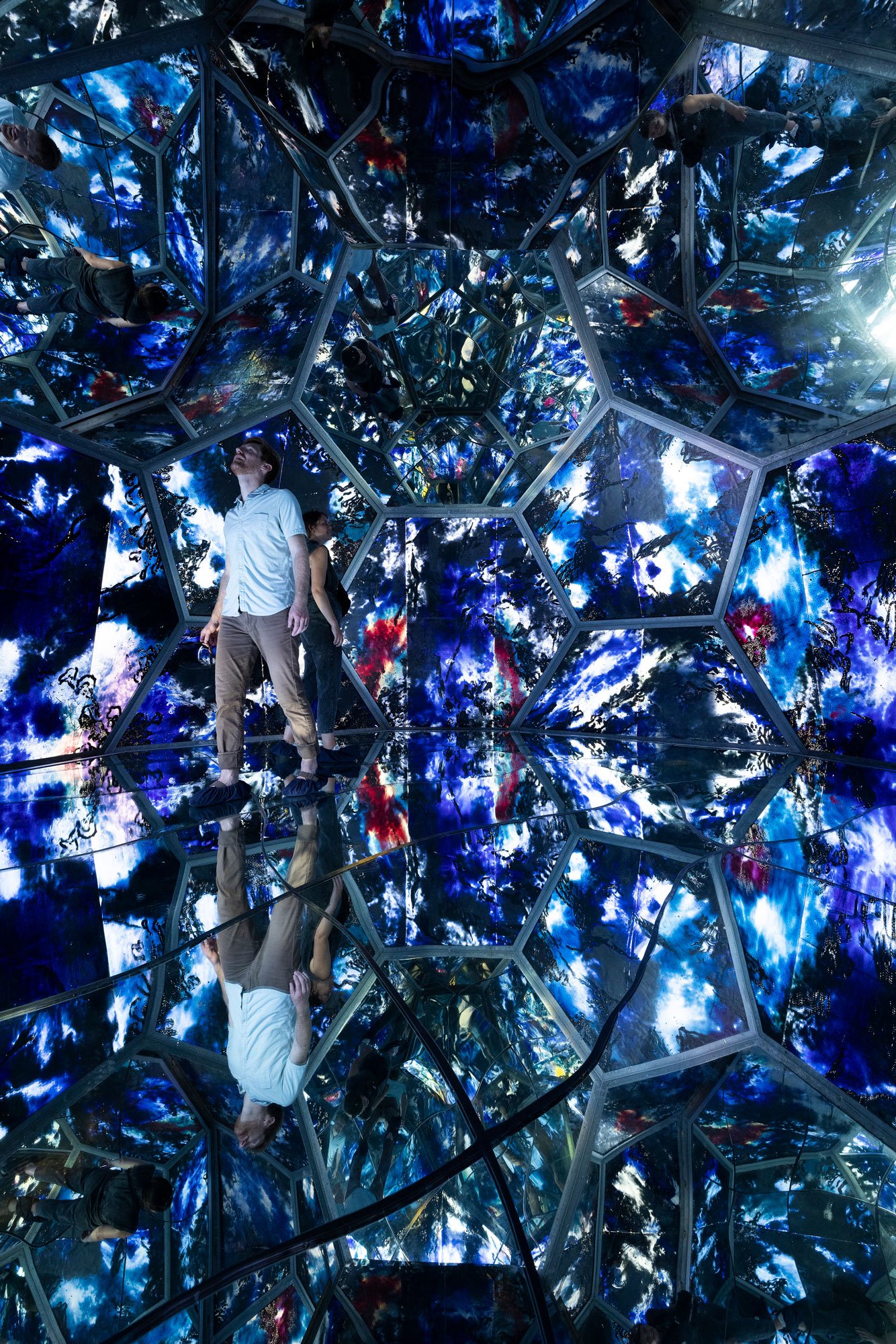 Tróndur Patursson, Kosmisk Rum ved Nordatlantens Brygge. Foto: Torben Eskerod.