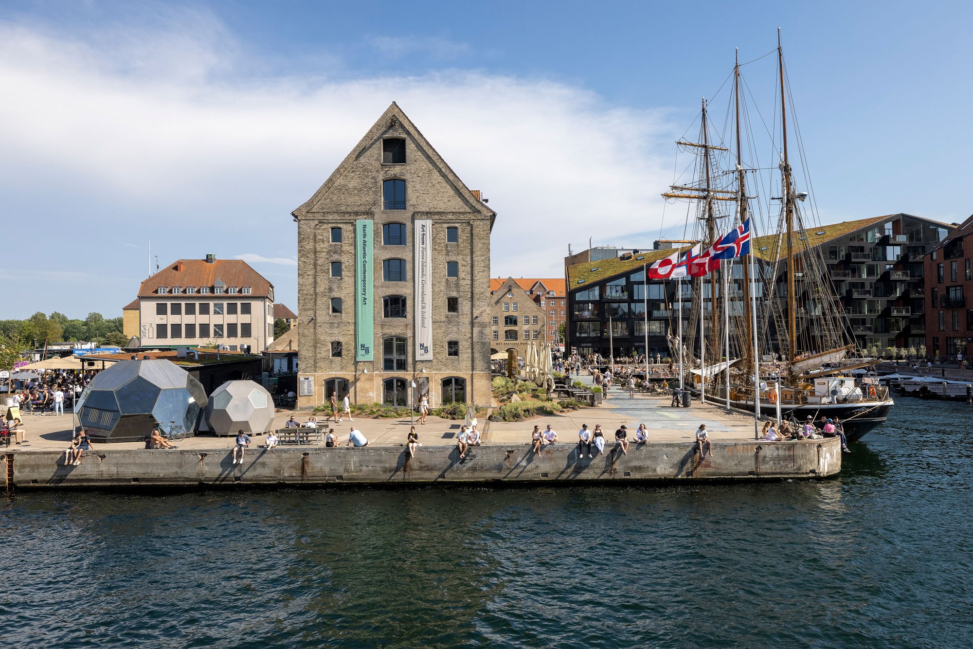 Nordatlantens Brygge. Pressefoto.