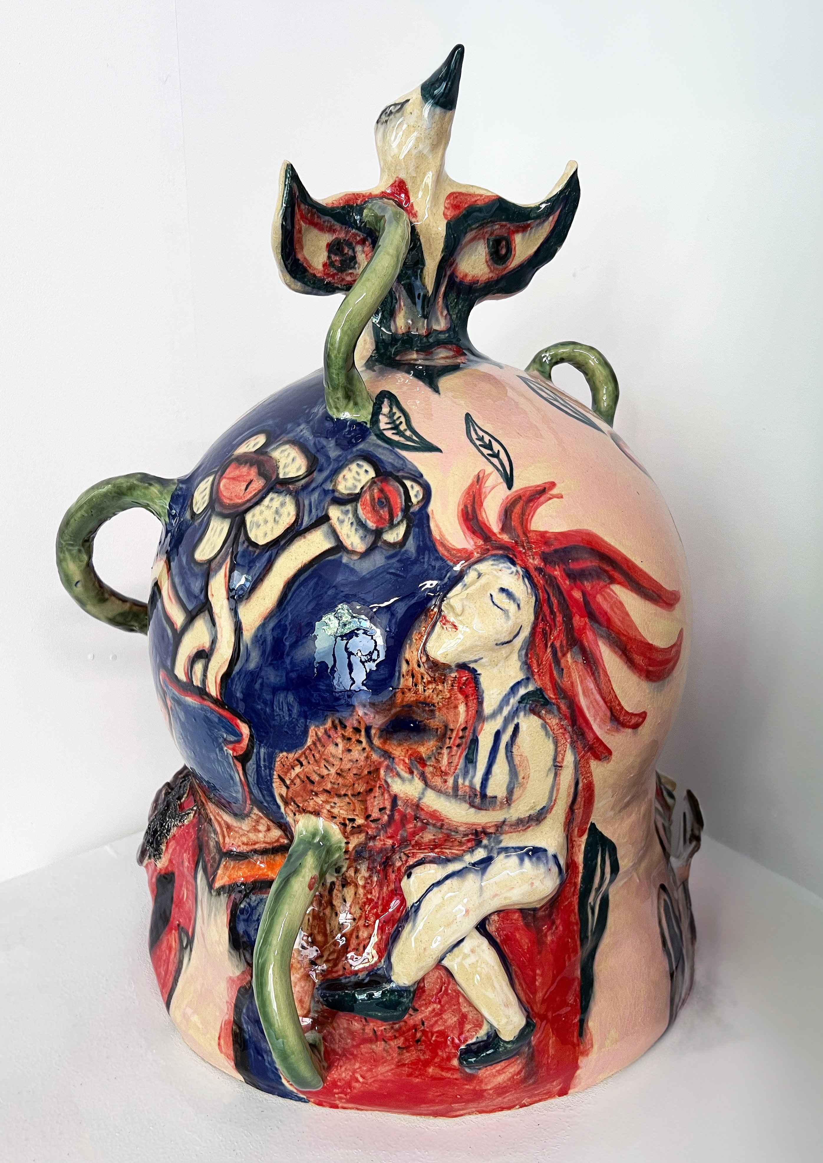 Ida Kvetny: Formation. Glaseret Stentøj, 2022.