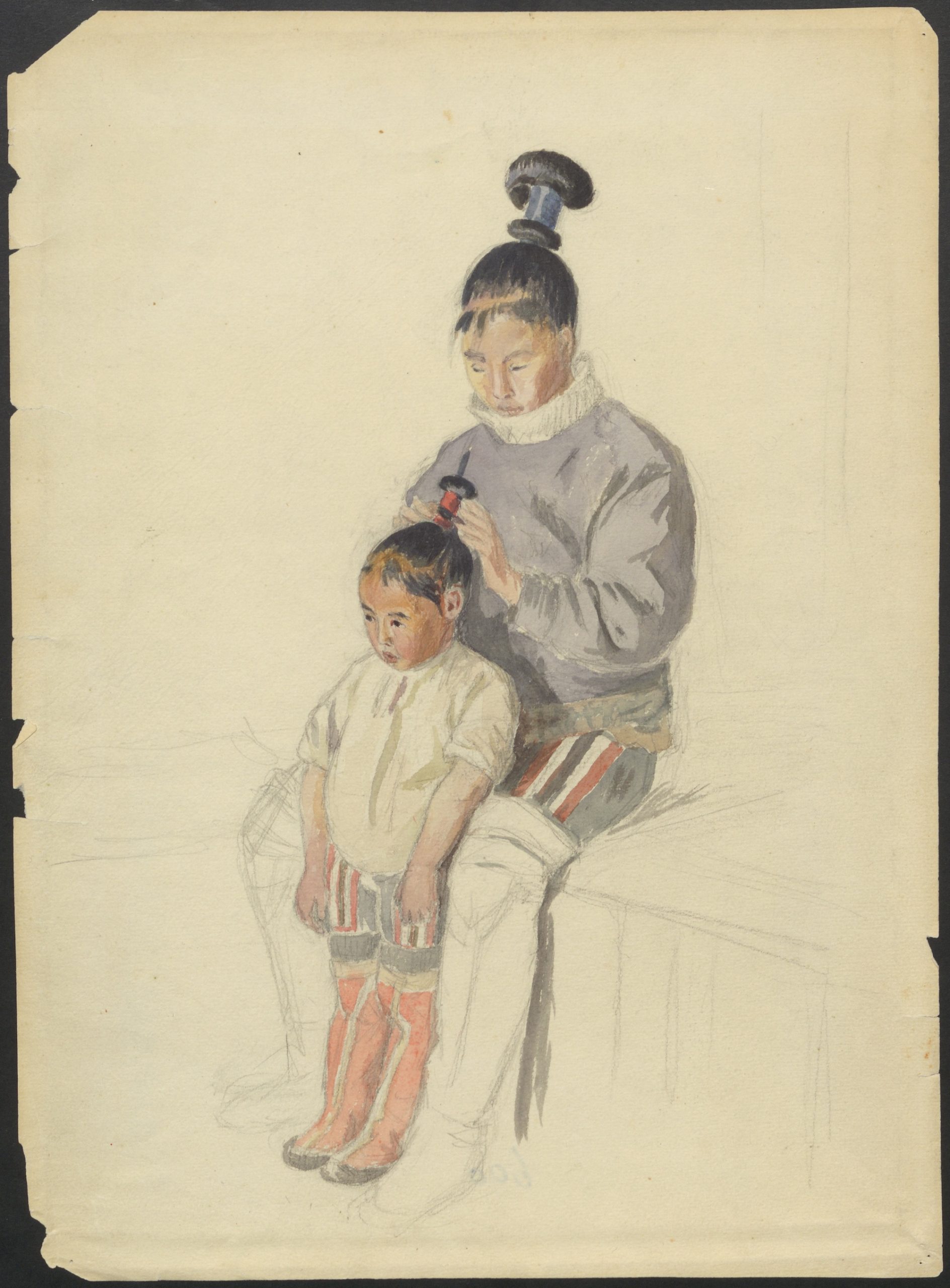 Christine Deichmann, <i> ukendt årstal og titel </i>. Foto: Grønlands Nationalmuseum & Arkiv