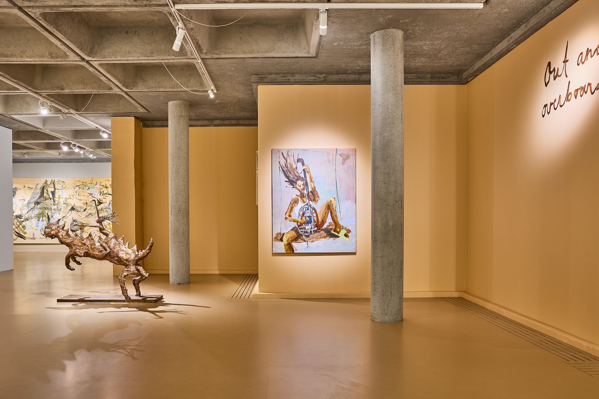 Mie Olise Kjærgaard, Playing the Lute, Trapholt. Foto: T2 Studio