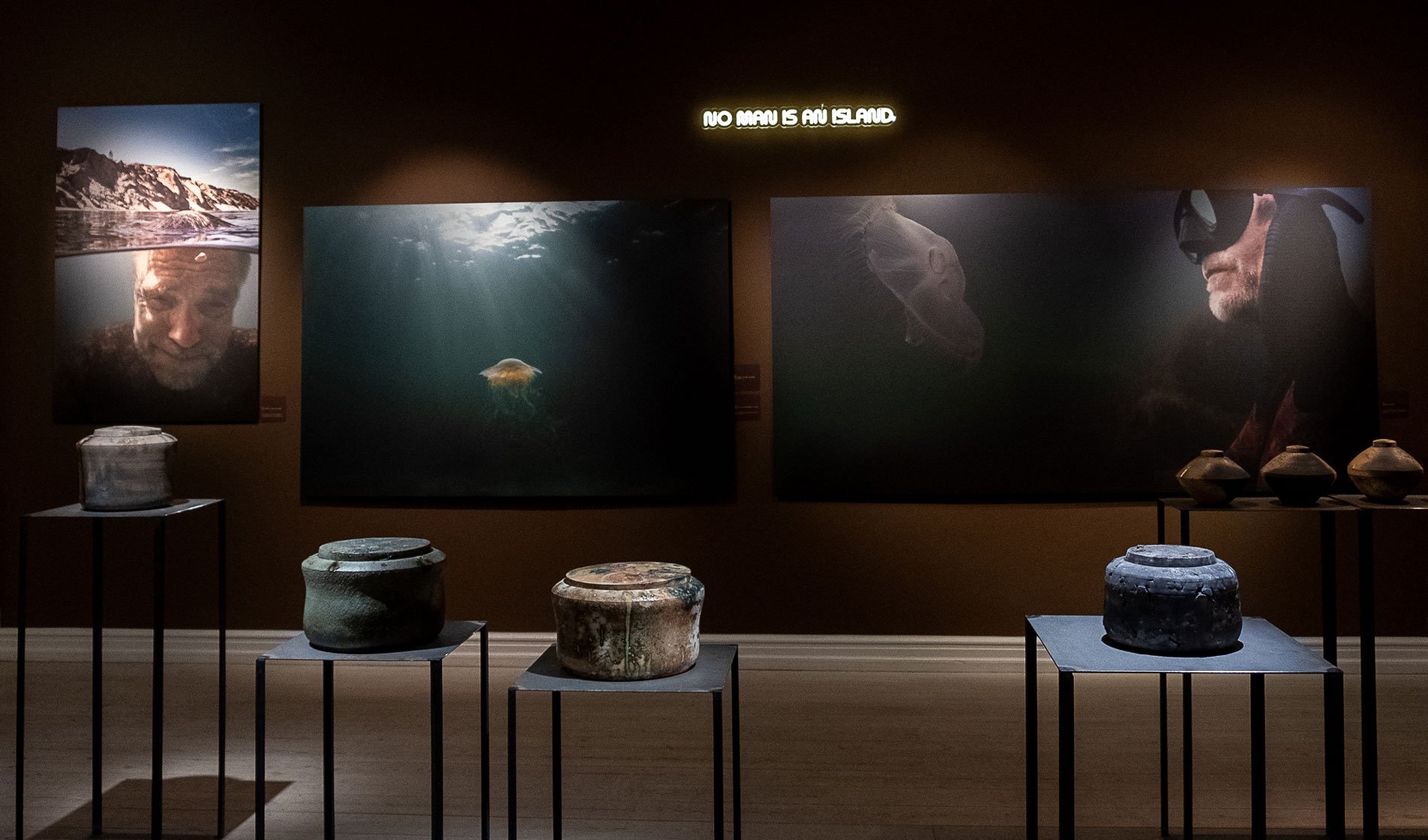 Stemningsbillede fra udstillingen, 2024, fotograf Lars Nedergaard