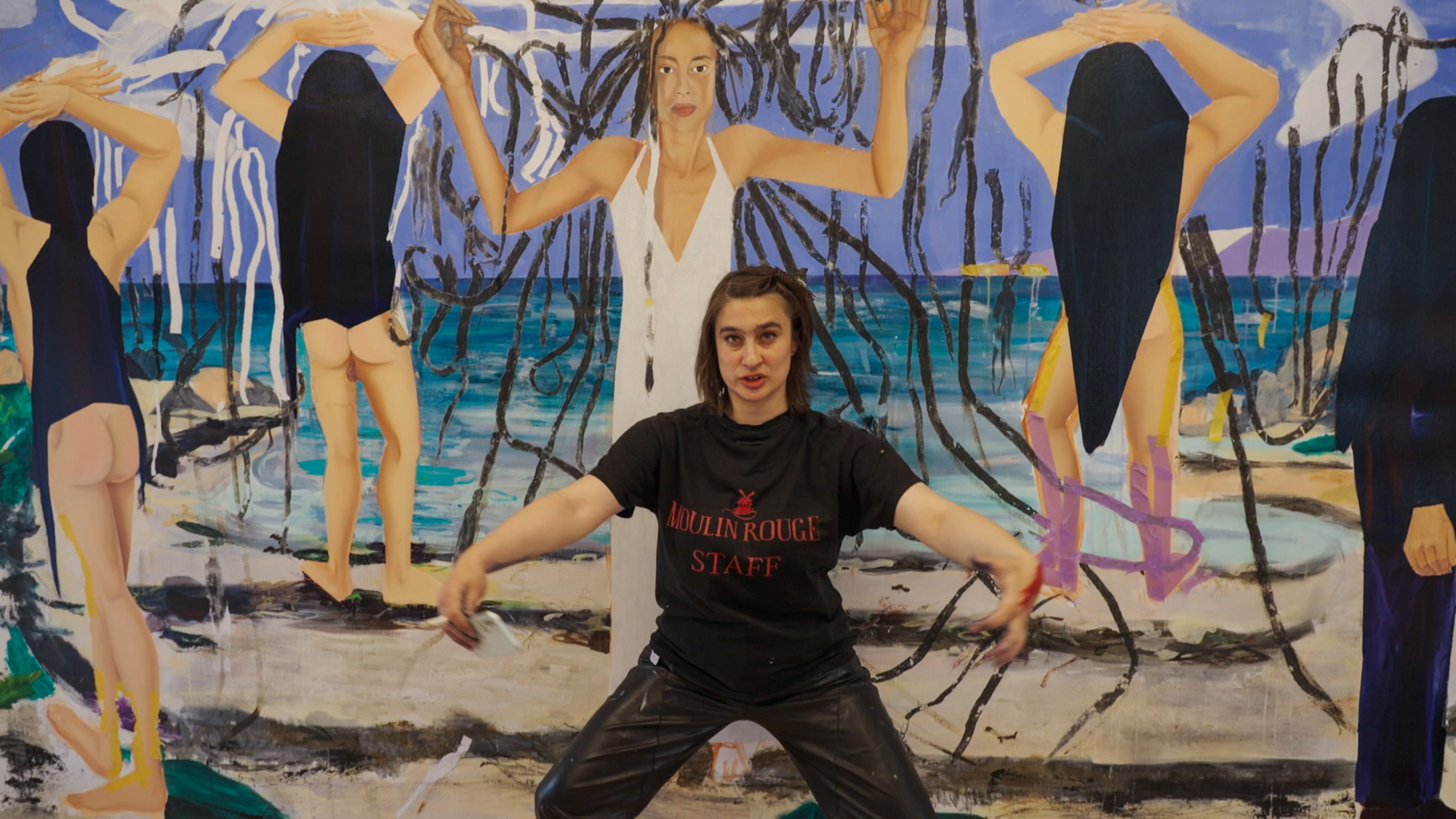 Apolonia Sokol i Kunstnerkolonien i Hornbæk. Foto: Eddy Media.