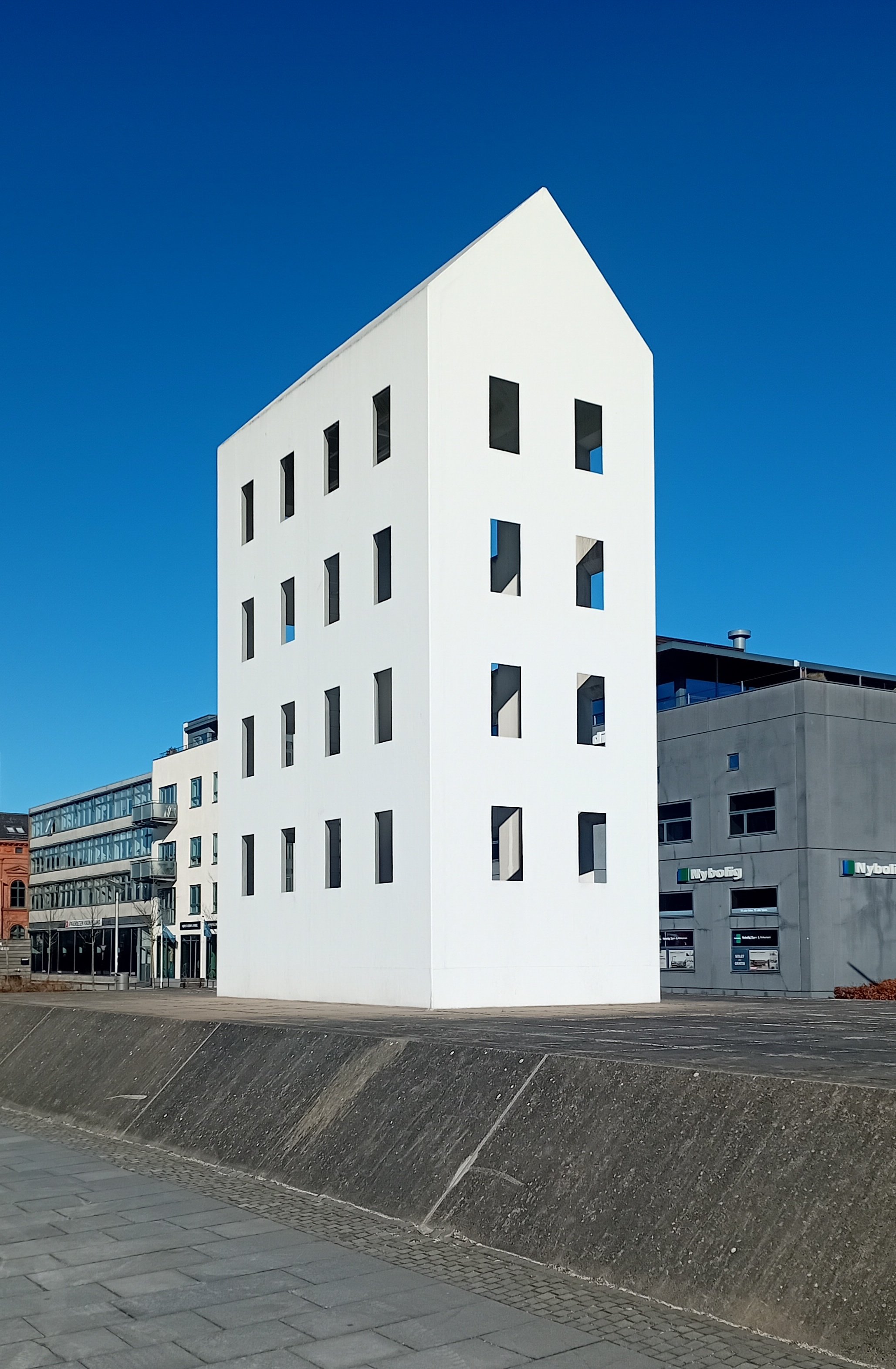 Ingvard Cromhammars 'hus' i bunden af Østervold. Foto: Ole Bak Jakobsen. 