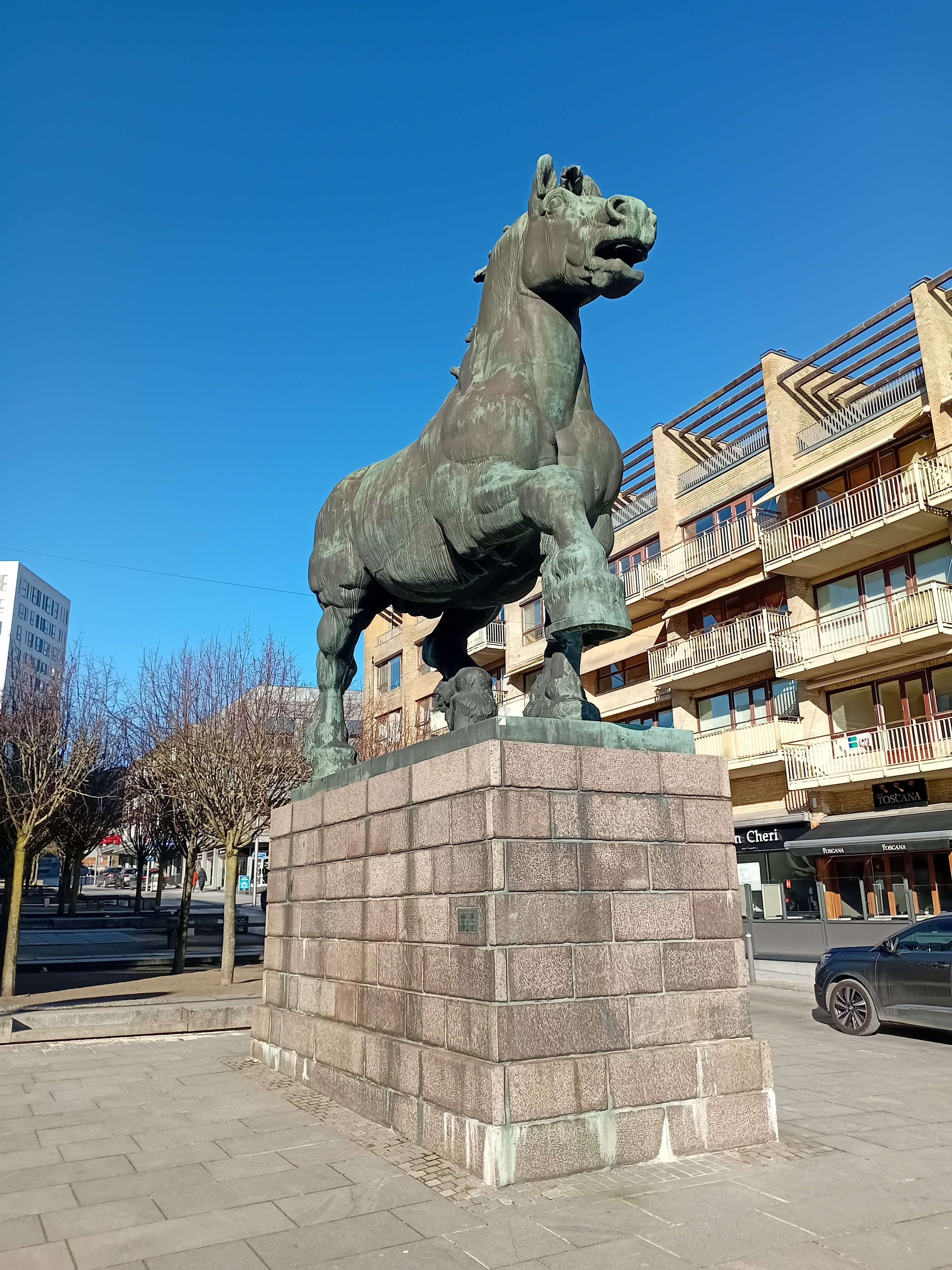 Helen Schou: Den jyske hingst. Foto: Ole Bak Jakobsen.