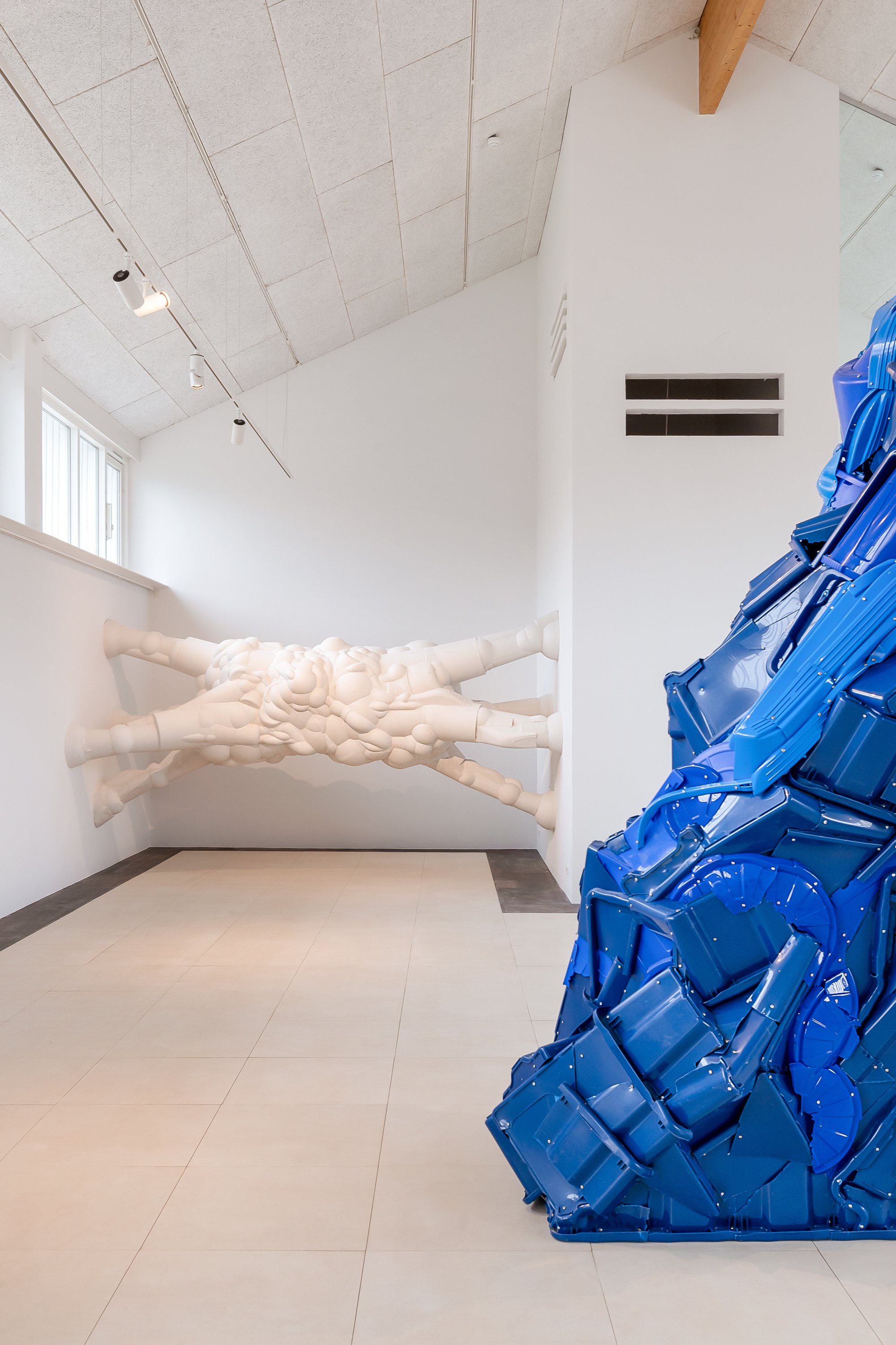 Bjørn Poulsen, Intruder I og II, 2025. Foto: Frida Gregersen