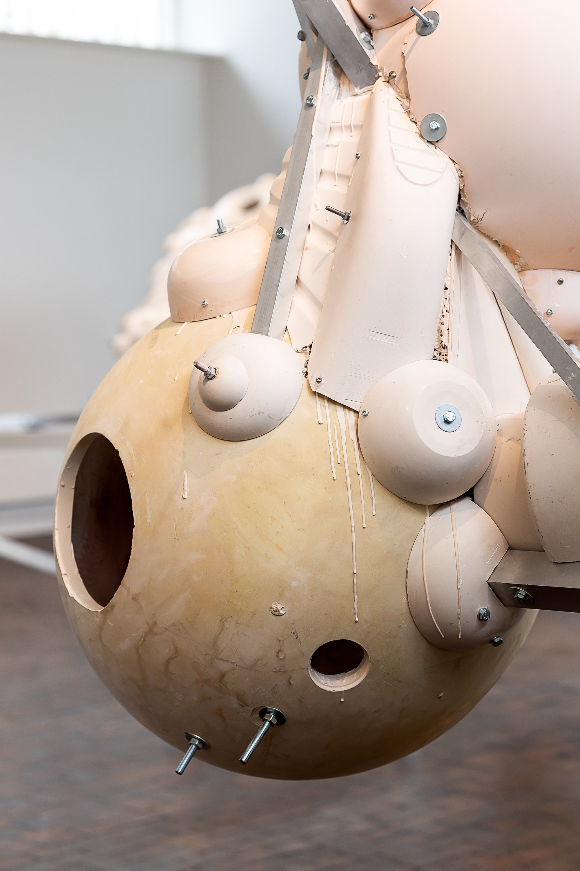 Bjørn Poulsen, Intruder III, detalje, 2024. Foto: Frida Gregersen