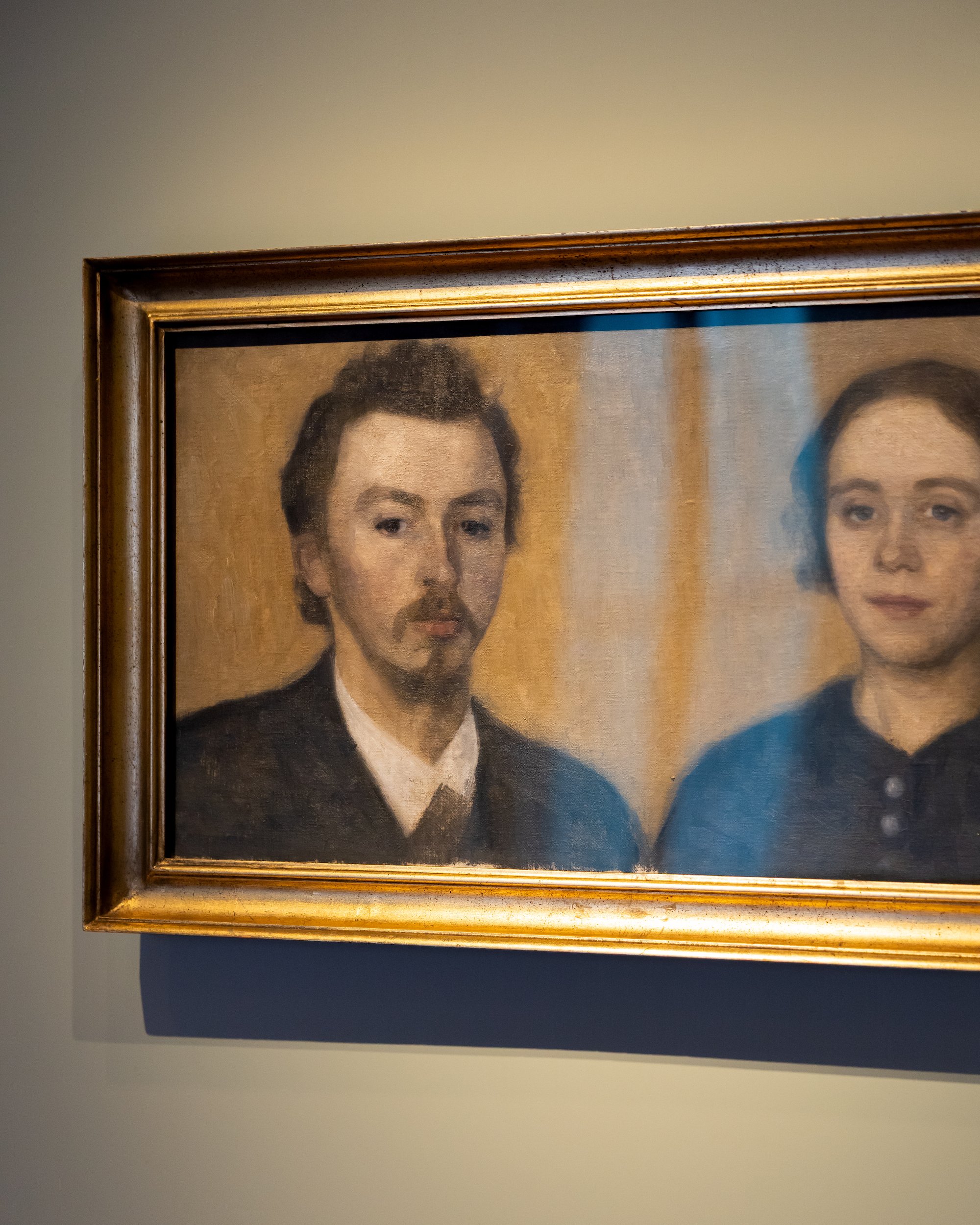 Vilhelm Hammershøi, Særophængning, udstillingsfoto, 2025. Foto: Davids Samling.