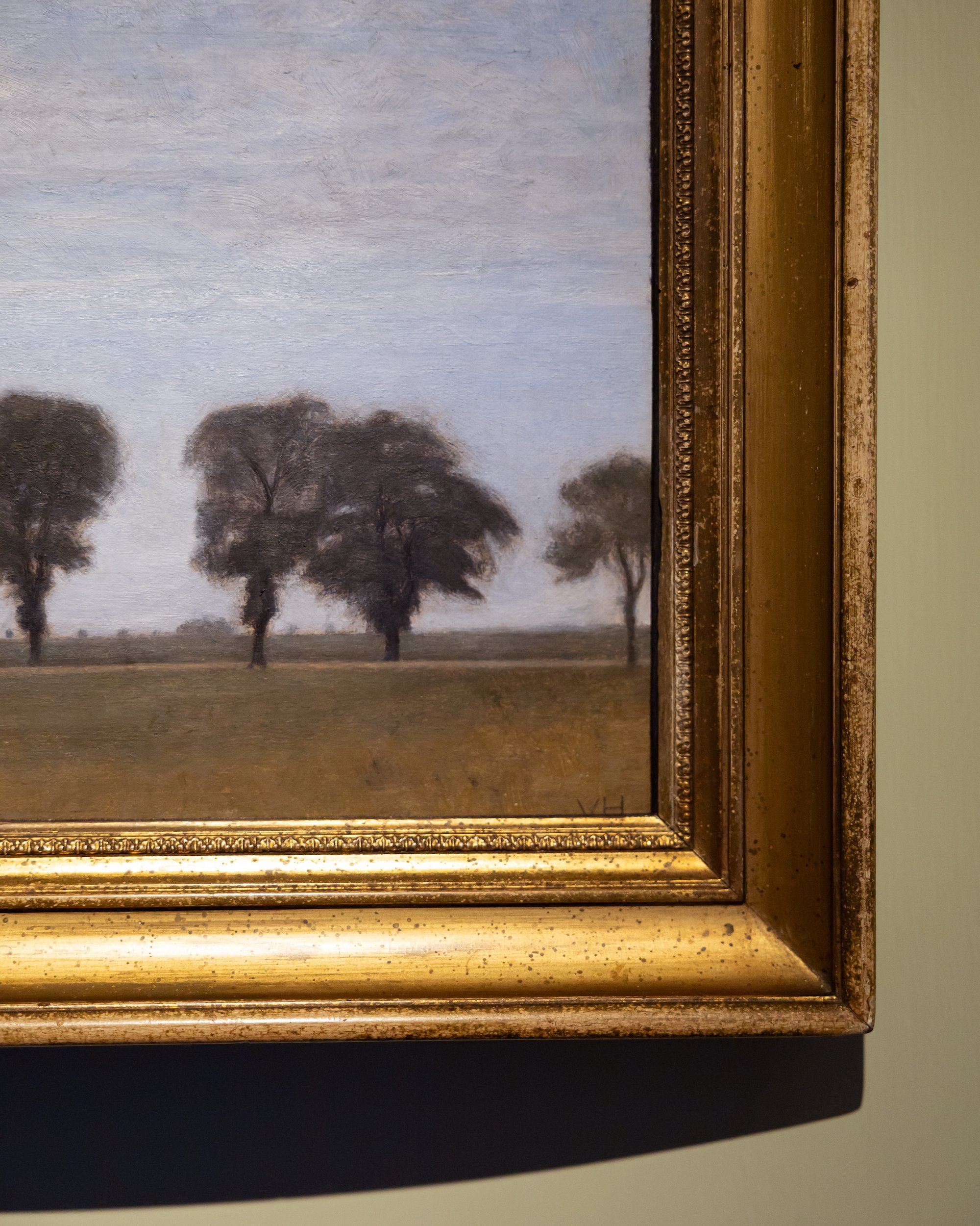 Vilhelm Hammershøi, Særophængning, udstillingsfoto, 2025. Foto: Davids Samling.