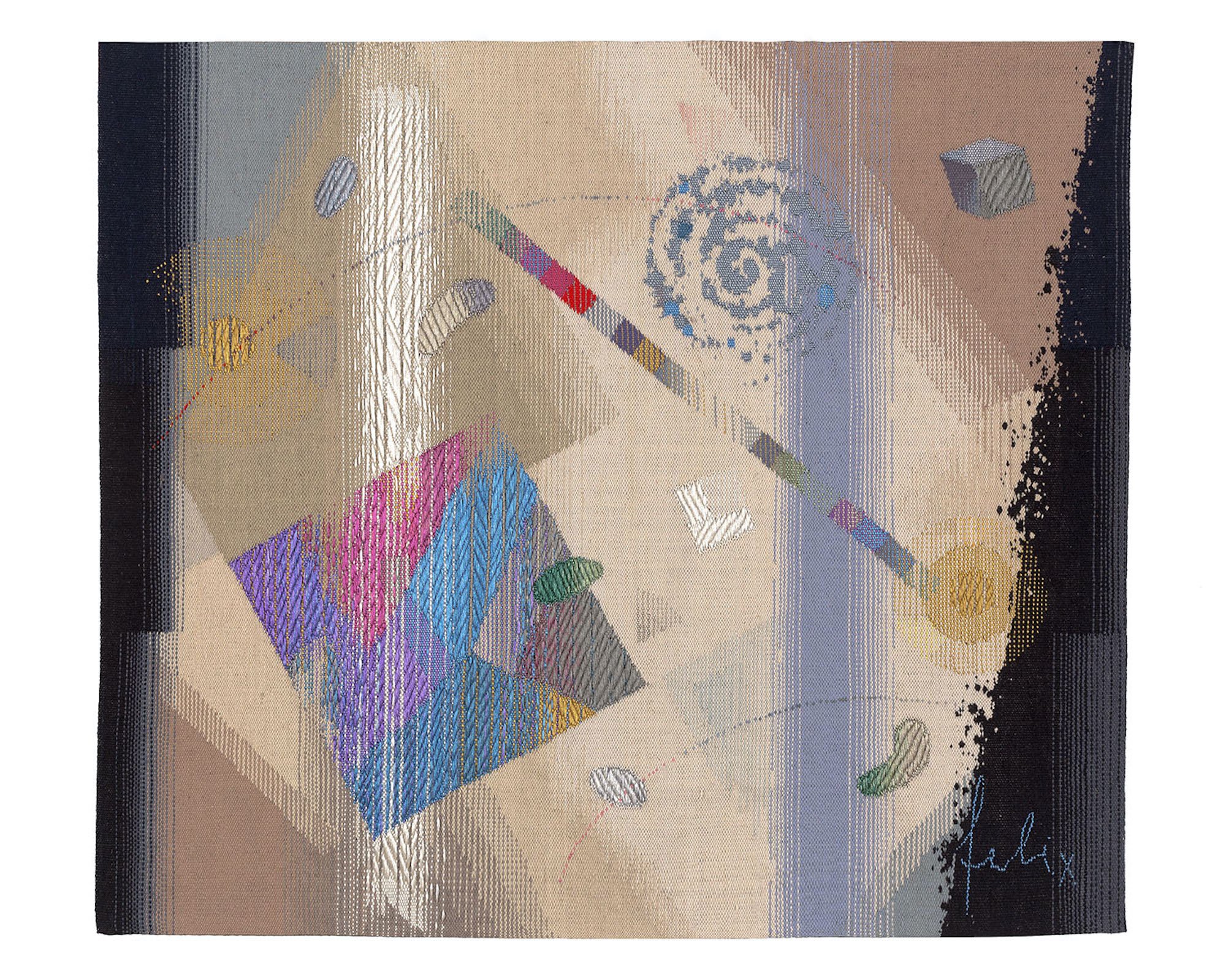 Felix Jaukubauskas: Gray Spiral, 2022. Foto: Arūnas Baltėnas