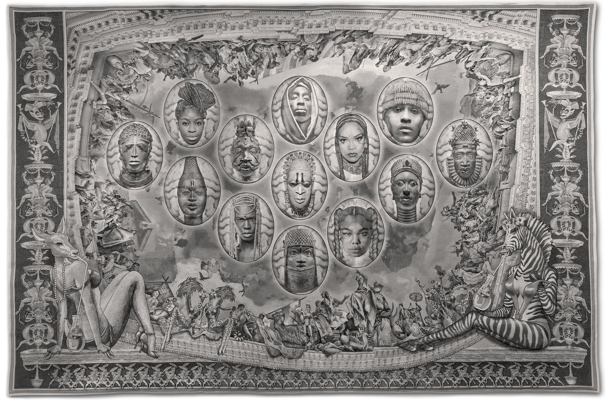 Margret Eicher: <i>Face and Identity</i>, 2022. Foto: Galerie Michael Janssen