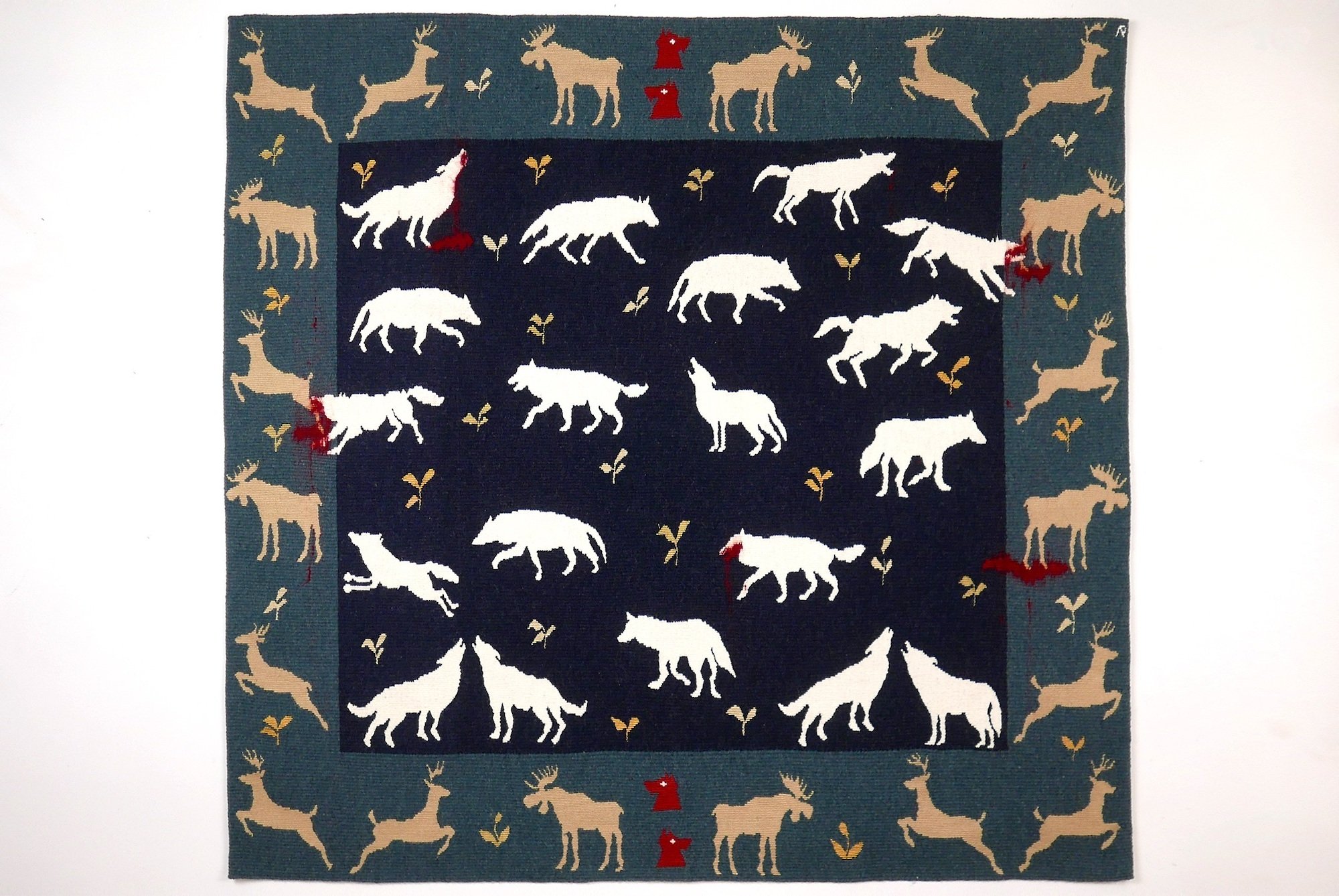 Aleksandra Parol: <i>There will be blood</i>, 2023. Foto: Bartosz Zielinski