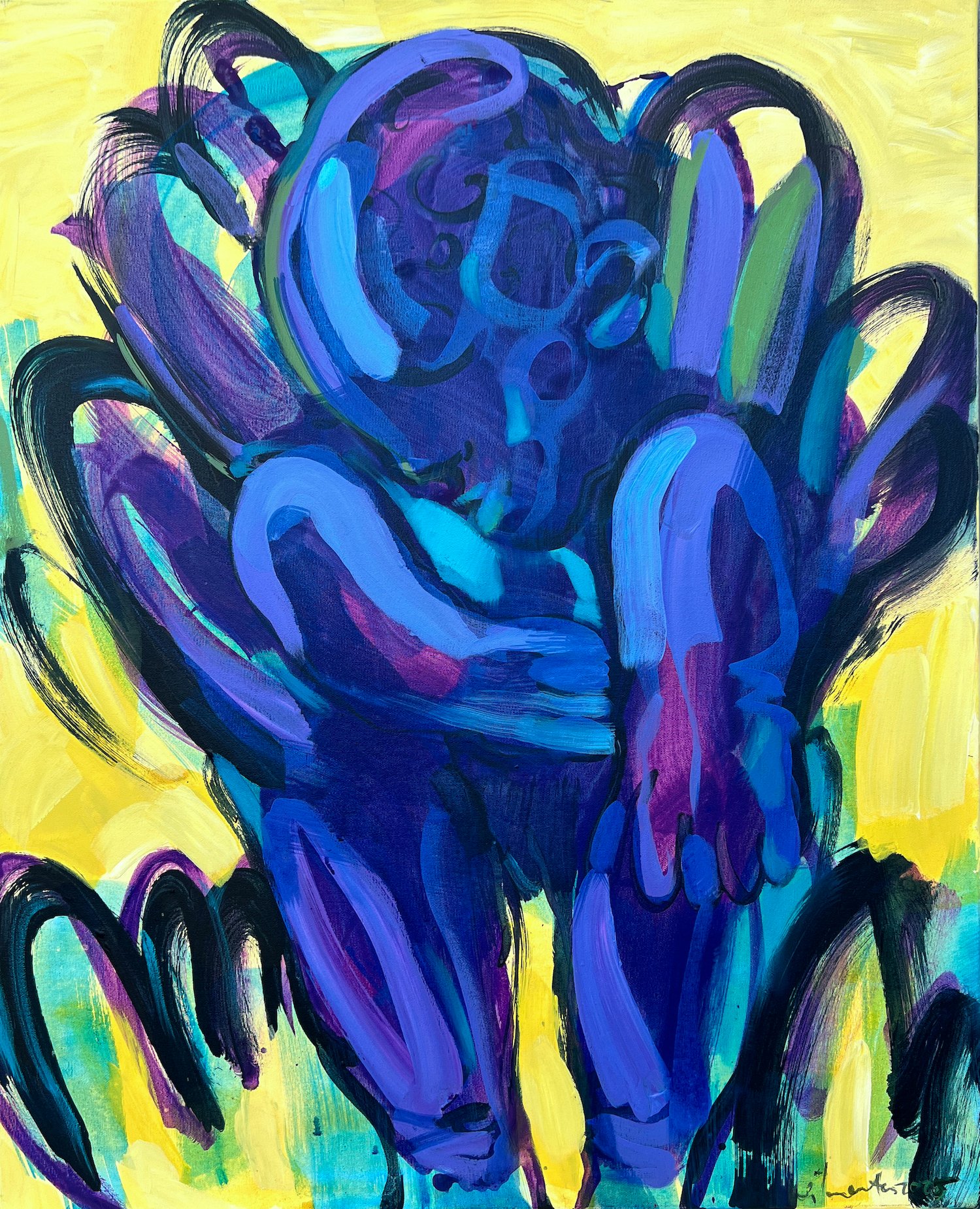 VILMANTAS, LONGING, 80 x 65 cm. Foto: Galleri NB