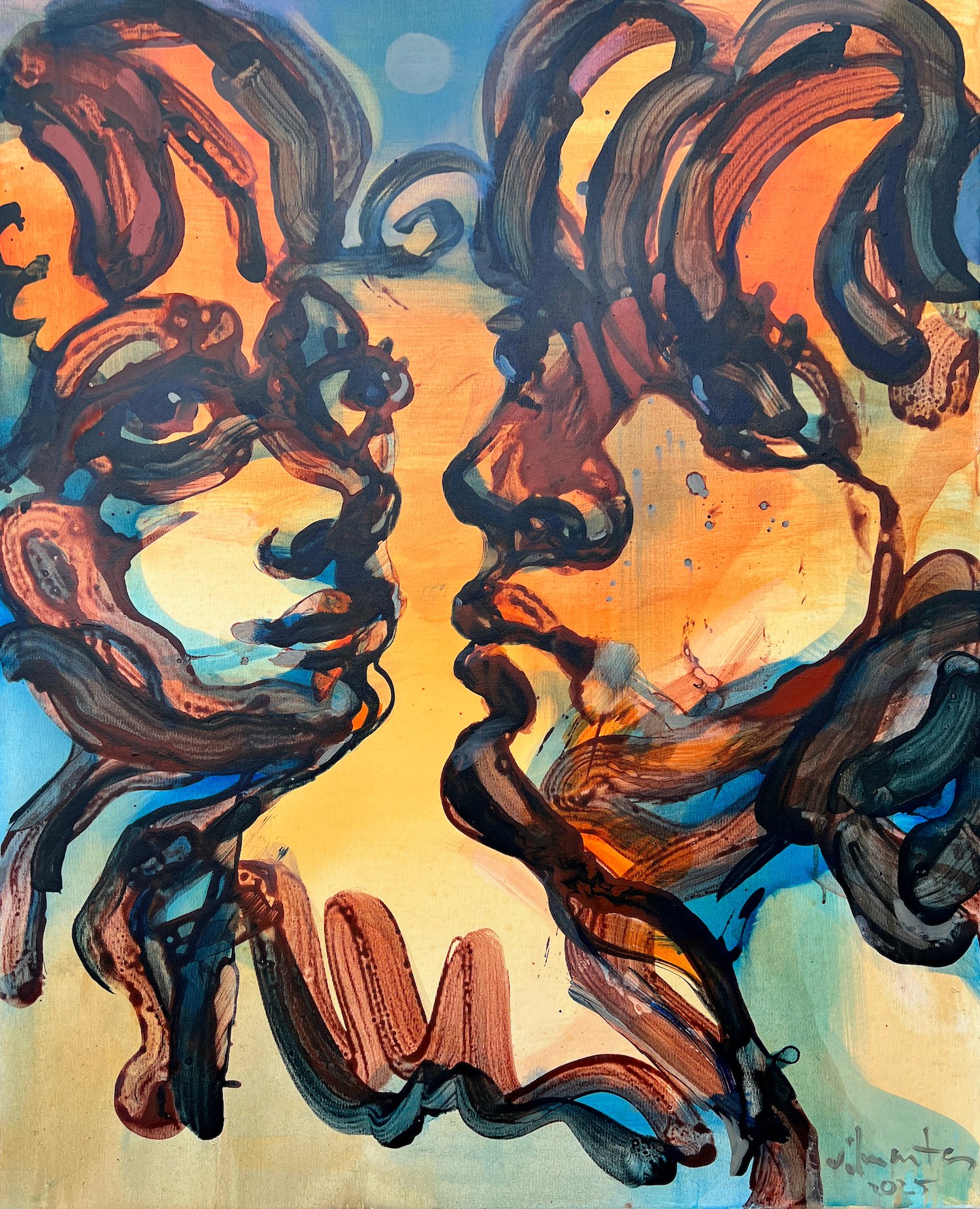 VILMANTAS, <i>TOGETHER</i>, 80 x 65 cm. Foto: Galleri NB