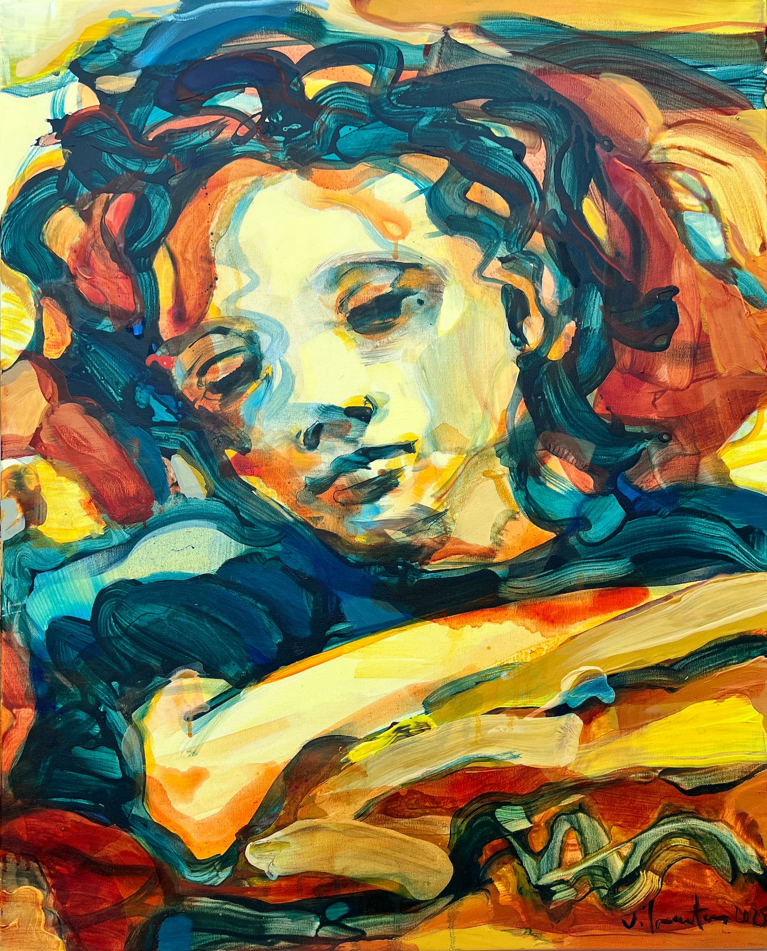 VILMANTAS, SERENITY, 80 x 65 cm. Foto: Galleri NB