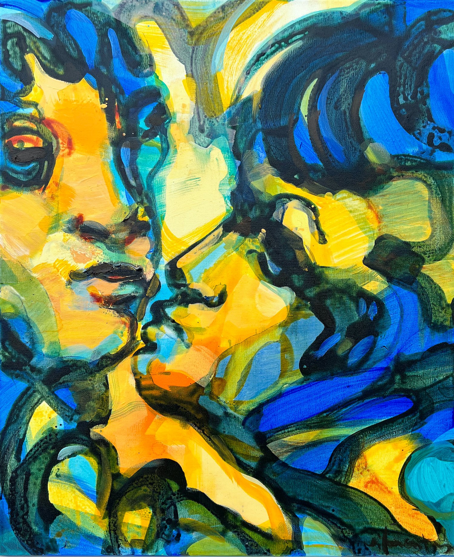 VILMANTAS, TOGETHER, 60 x 50 cm. Foto: Galleri NB