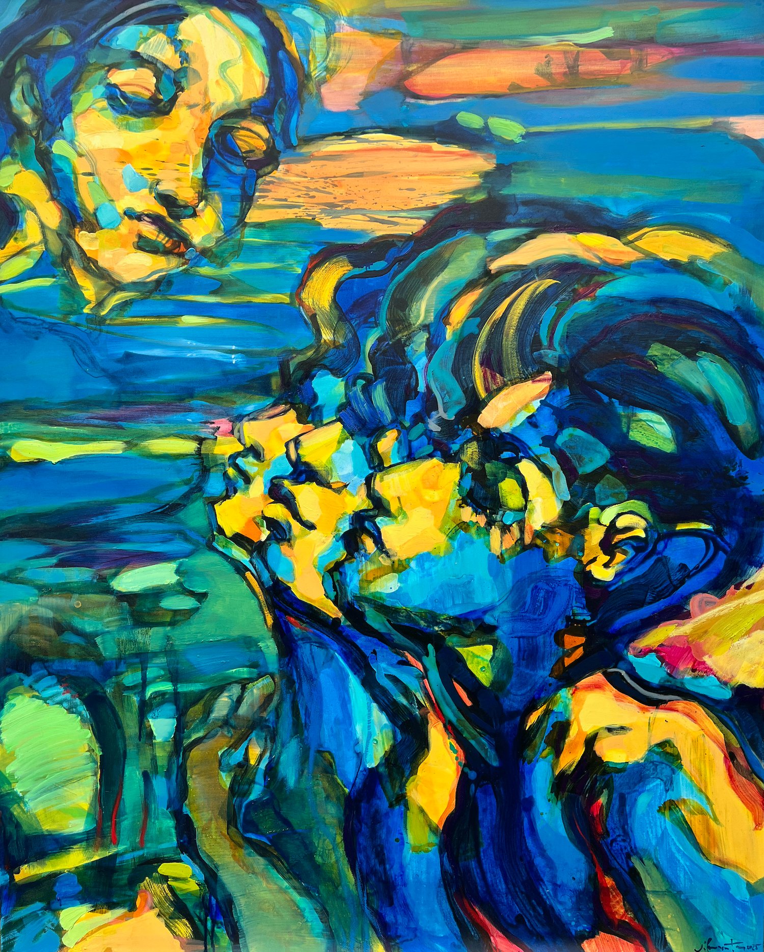 VILMANTAS, LONGING, 155 x 125 cm. Foto: Galleri NB