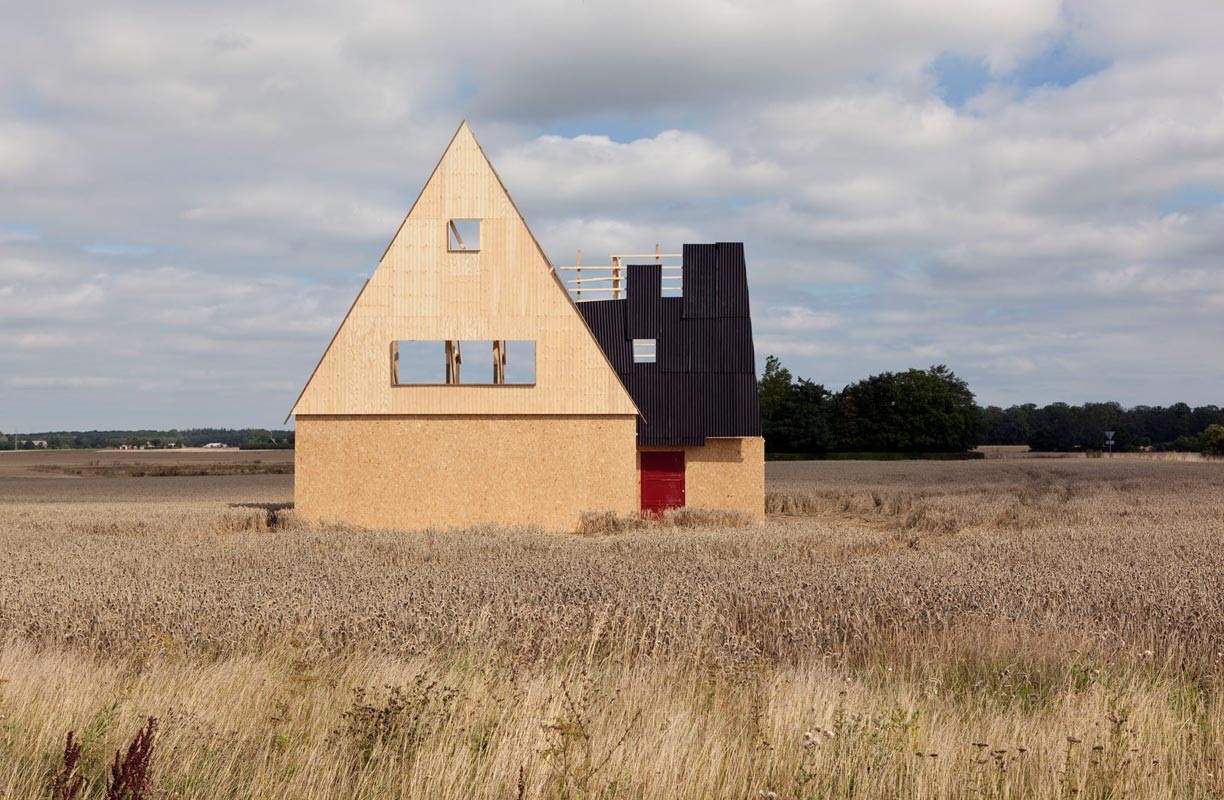 Søren Lose: <em>Dé-jà vu</em>, stedsspecik installation, Tumult festival, Lolland 2010. Foto: Søren Lose. 