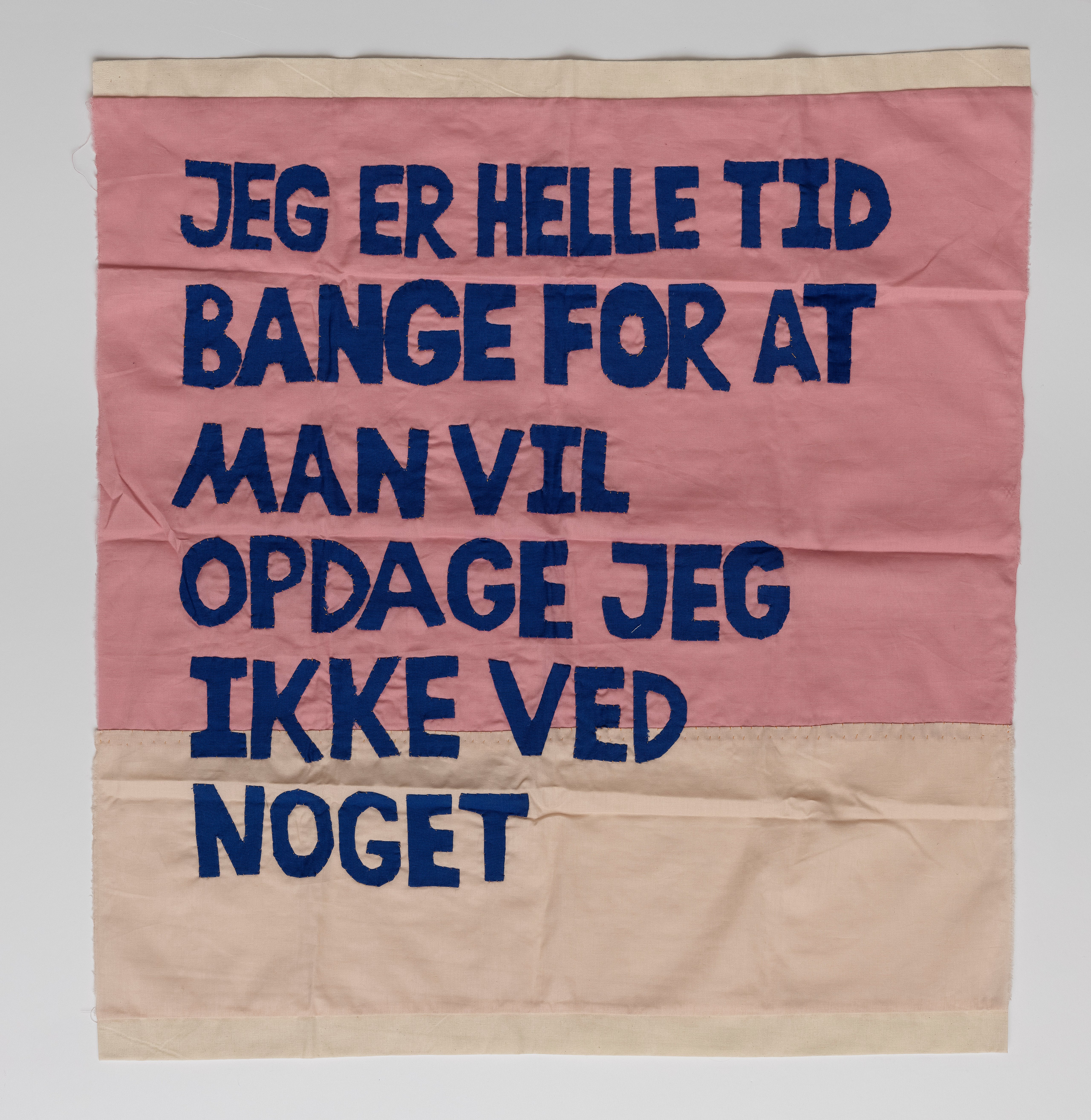 Gudrun Hasle: <em>Jeg er helle tiden bange for at man vil opdage jeg ikke ved noget</em>.