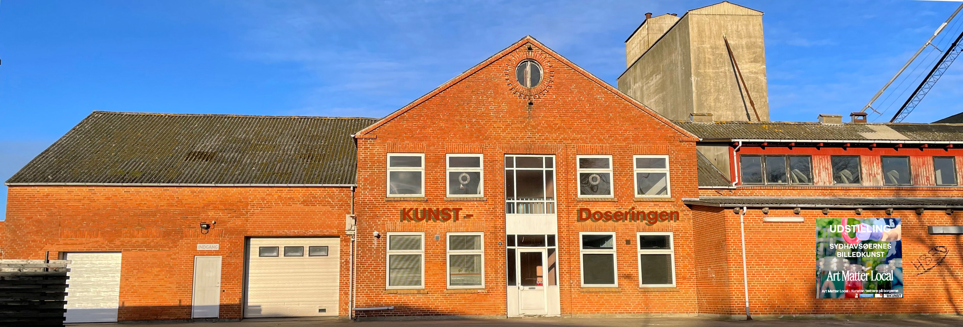 Den gamle fiskerifabrik, der skal huse Kunstdoseringen i Stubbekøbing. Fotografik: Allan Axelsen.