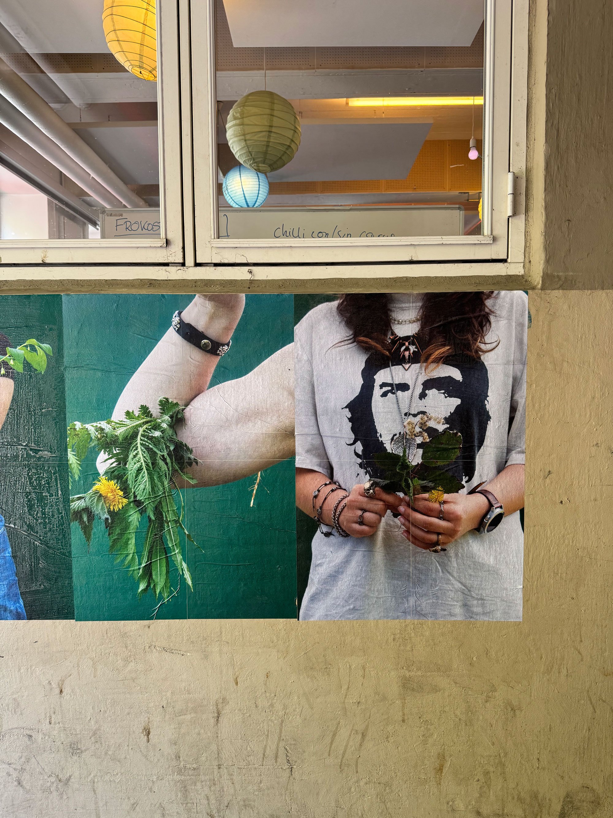 Et Huskunstner projekt mellem Kunstner Camilla Berner og Art Matter, med unge fra FGU Hovedstaden. Foto: Jan Falk Borup