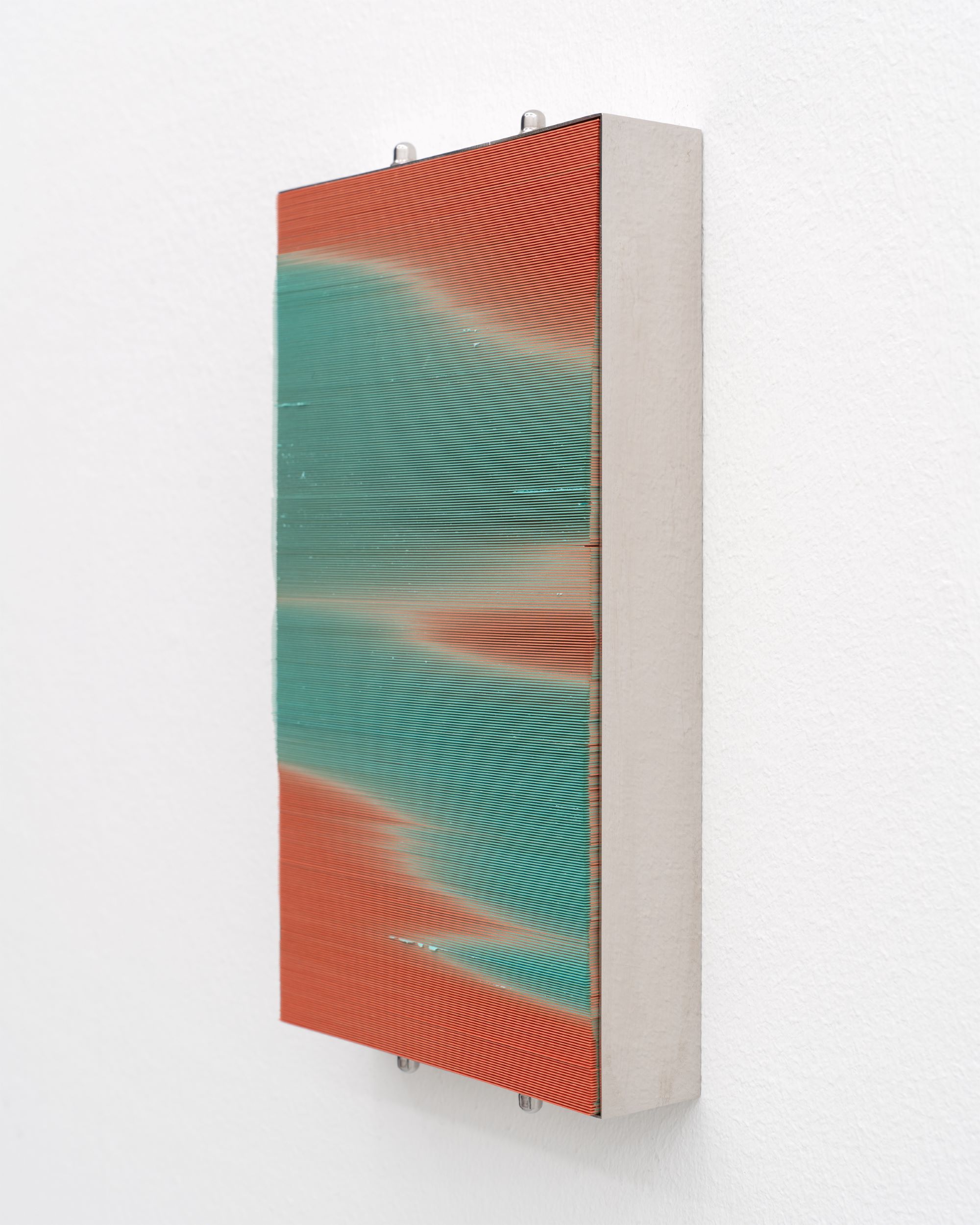 Inka Bell, <i>Red and Turquoise Shifting</i>, 2024. Foto: Bricks Gallery